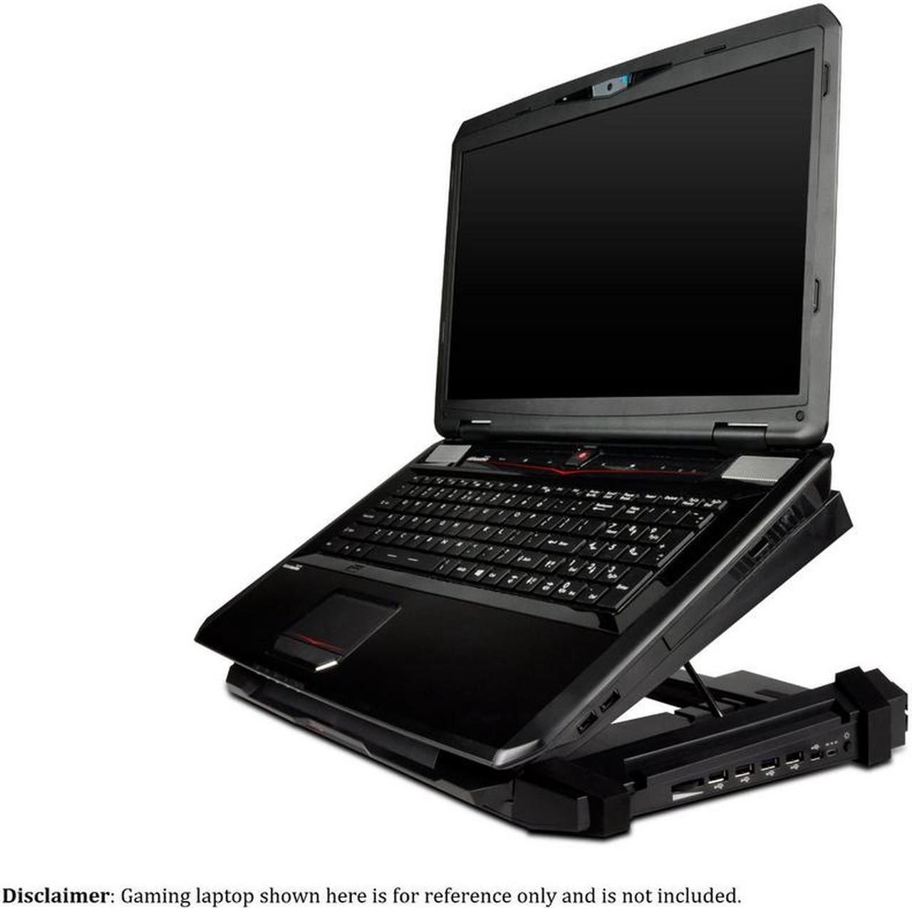 Alt view image 4 of 7 - CM Storm SF-17 - Gaming Laptop Cooling Pad with 180 mm Fan and 4 Ergonomic Height Settings