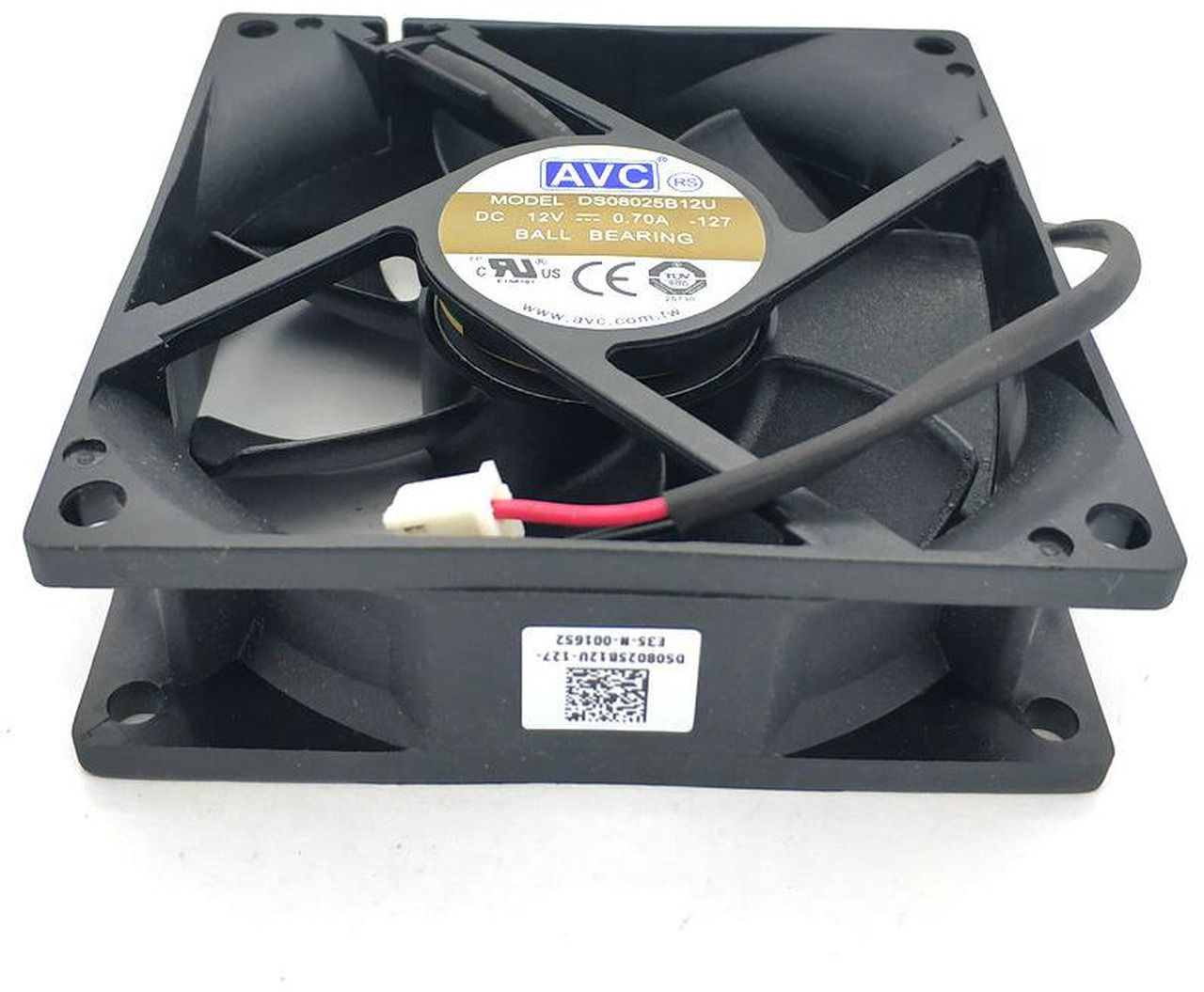 AVC 8CM DS08025B12U 8025 12V 0.7A 0.5a 2WIRE Cooling fan 80*80*25mm ...