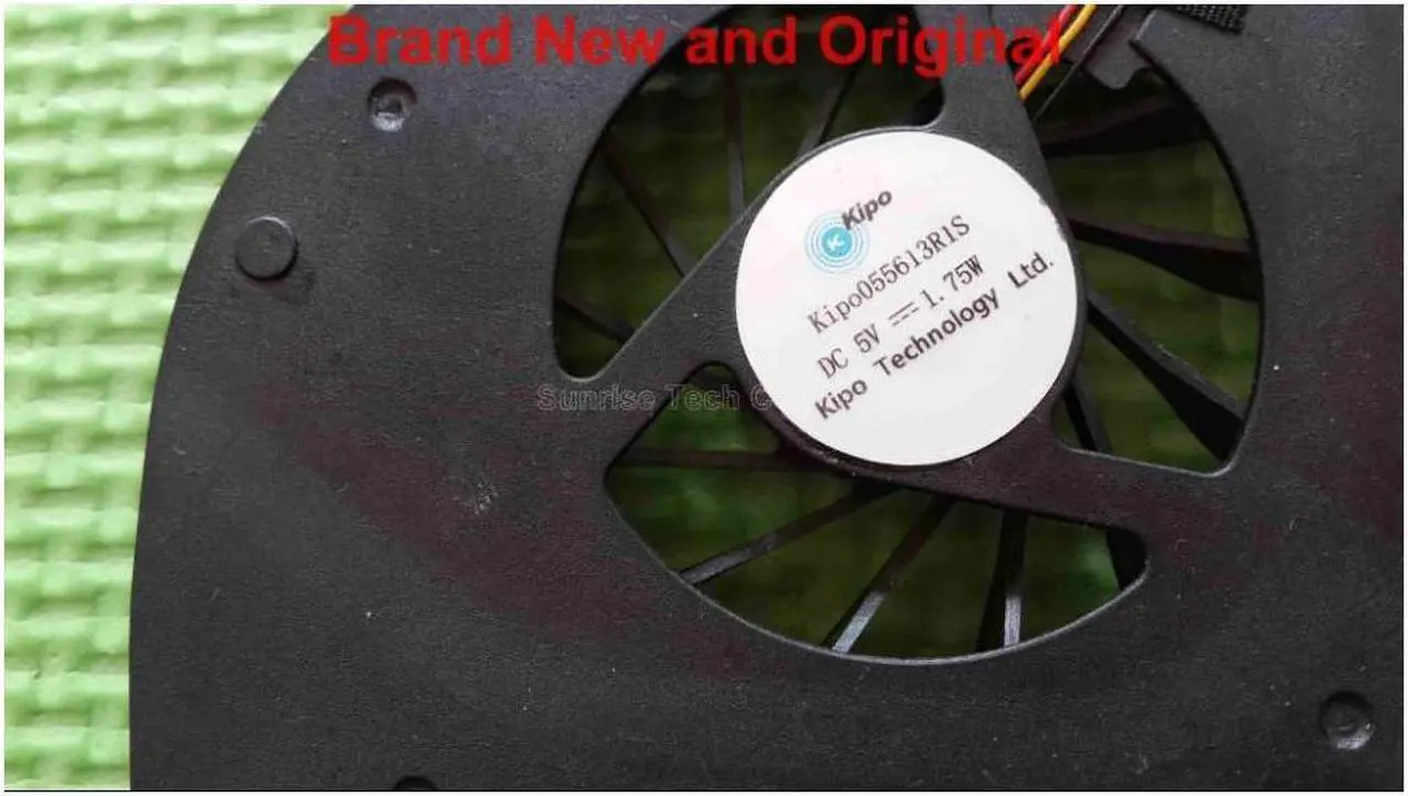 Alt view image 4 of 4 - New and Original CPU heatsink cooling fan for HP Pavilion DV7 DV7-2000 DV7-2100 DV7-3000 laptop COOLER 055613R1S 587244-001