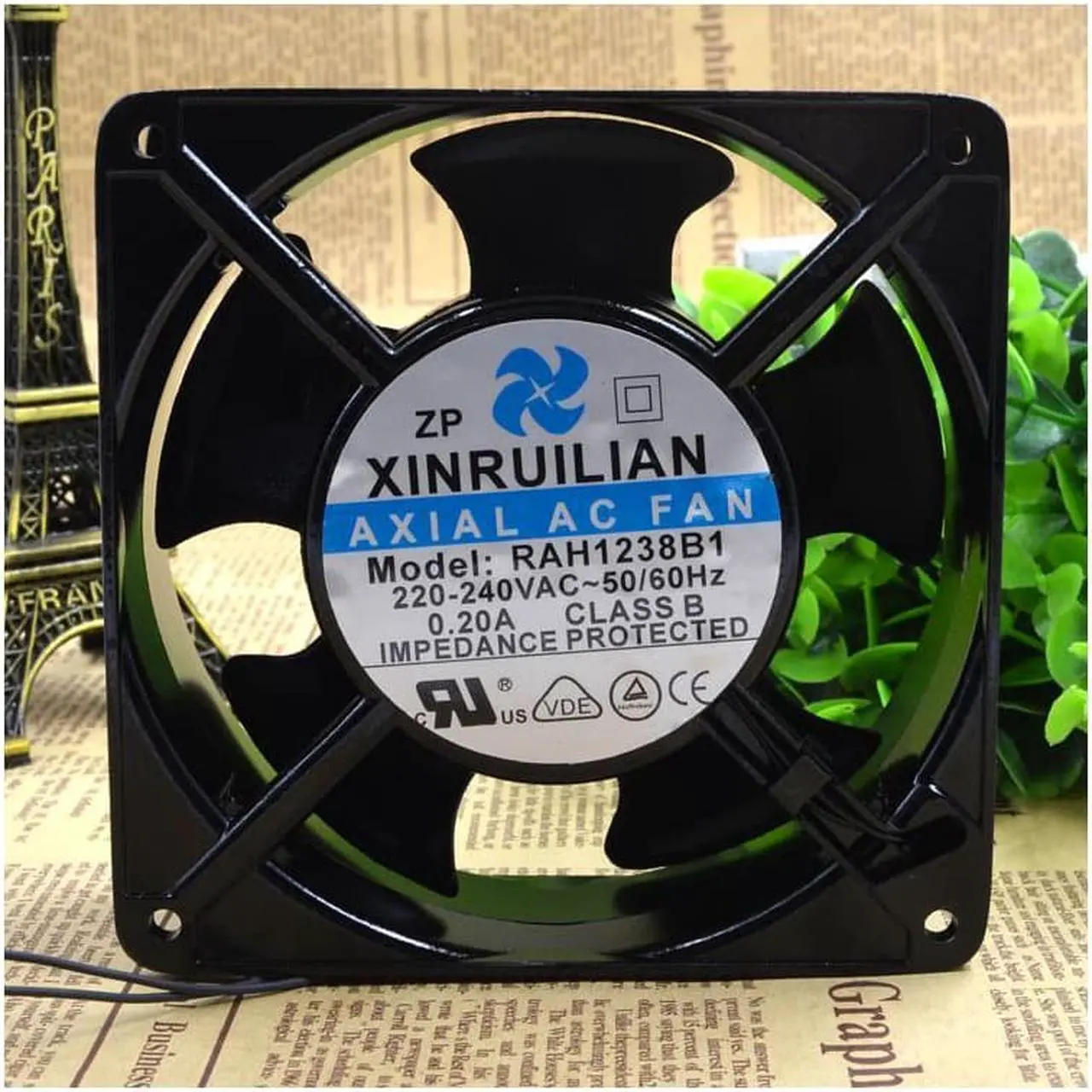 Alt view image 3 of 5 - RAH1238B1 220V 0.20A 12038 12CM welder oven oven fan cooling fan