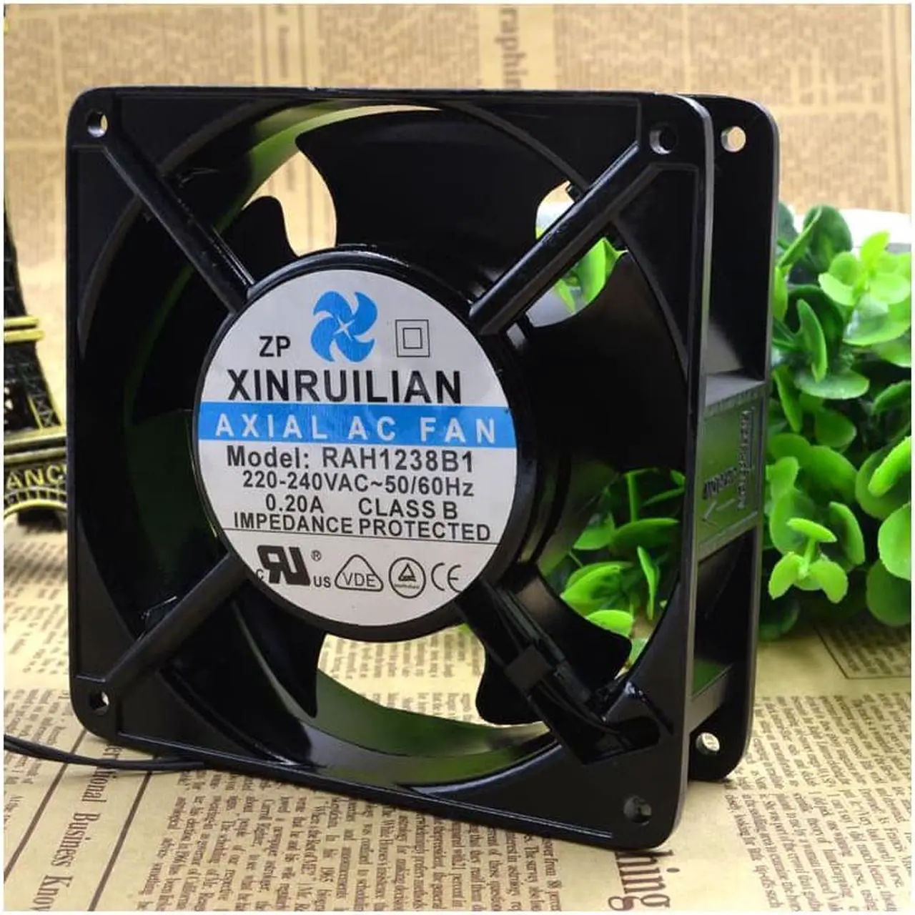Alt view image 5 of 5 - RAH1238B1 220V 0.20A 12038 12CM welder oven oven fan cooling fan