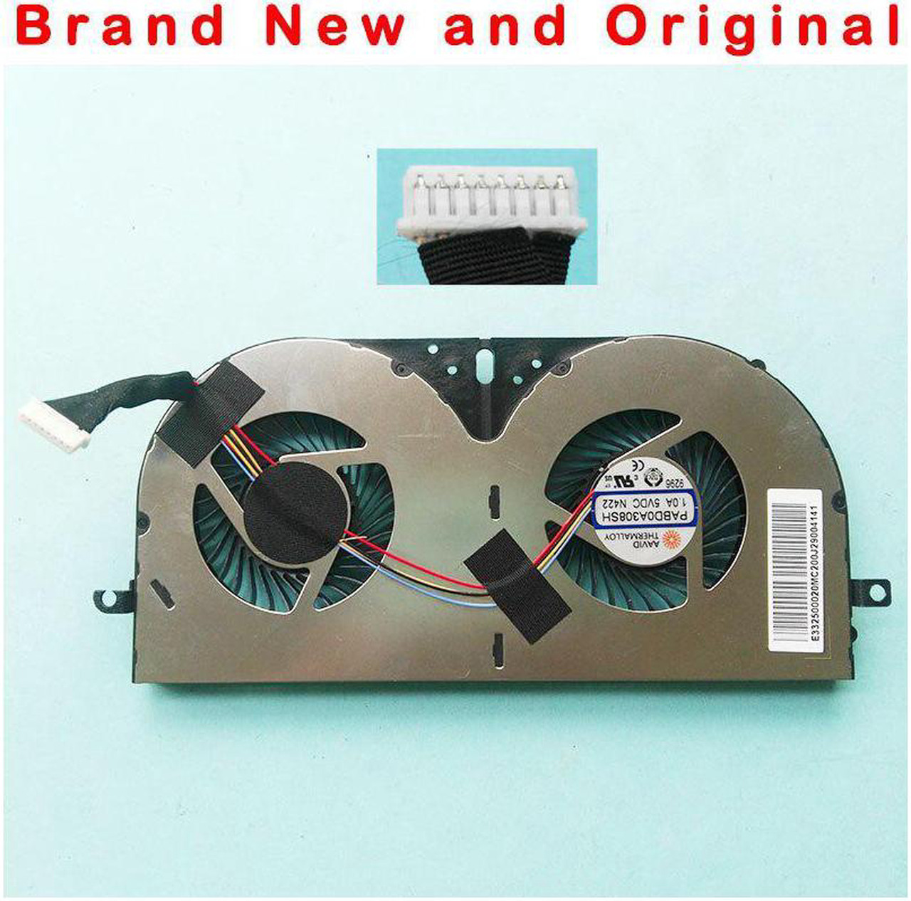 Ventola Per Laptop MSI PABD0A308SH-N422 - Ricambio Nuovo, DC 5V 1.0A