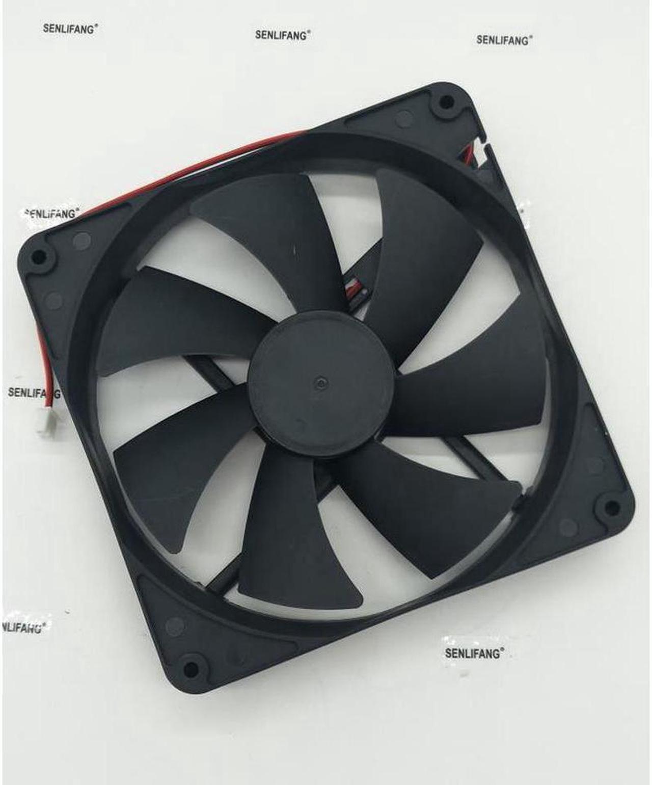 Alt view image 2 of 3 - for Original GP 14025 DC12V 0.50A 14CM 140*140*25MM HA1425H12B-Z 2 Wire Fan