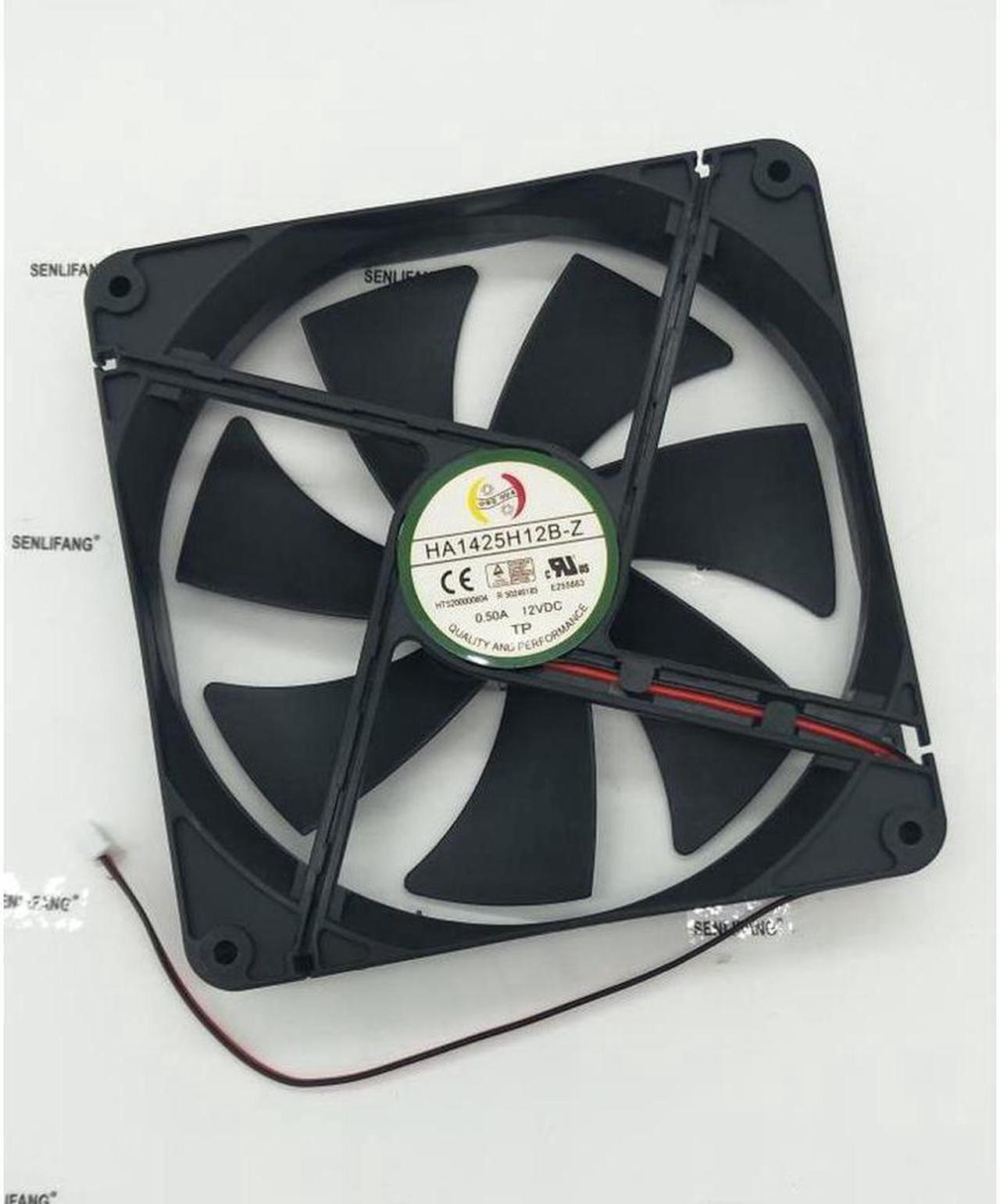 Main image of for Original GP 14025 DC12V 0.50A 14CM 140*140*25MM HA1425H12B-Z 2 Wire Fan