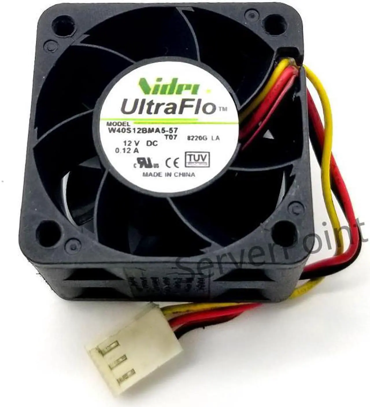 1PZ Nuovo Nidec W40S12BMA5-57 T07 DC12V 0.12A Ventola Di - Foto 4