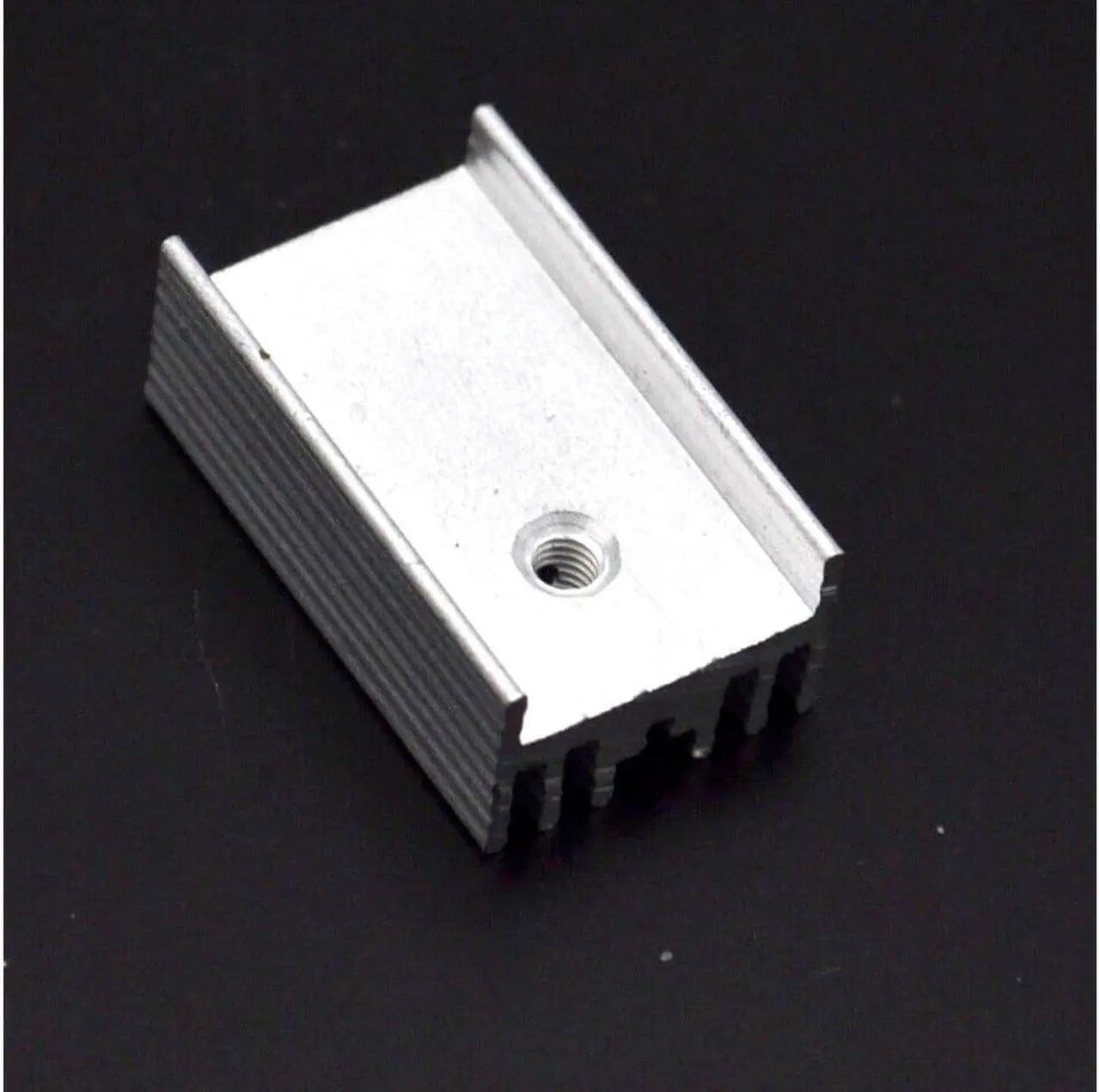Alt view image 3 of 4 - 50pcs Heat sink 25*15*10MM (without pin) TO-220 transistor and other special high-quality heat sink