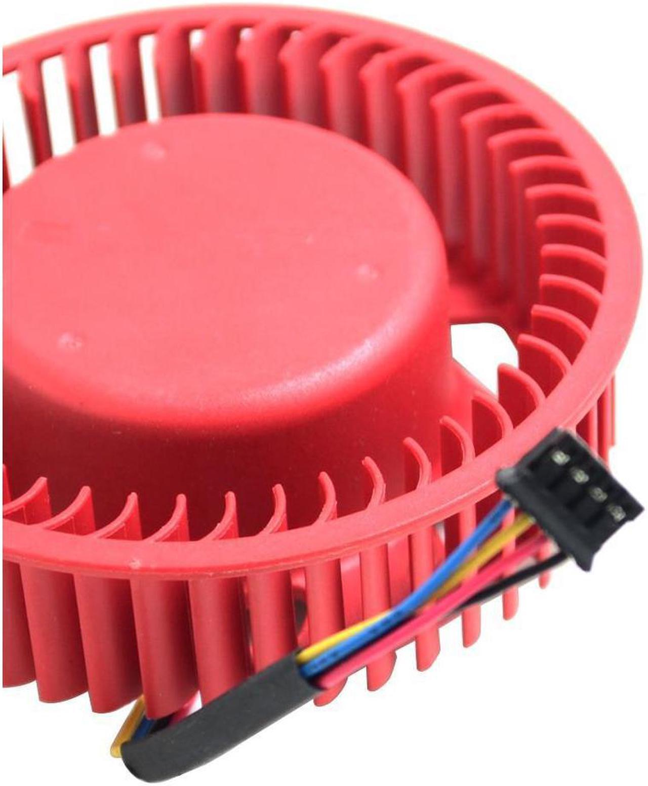 Alt view image 5 of 6 - AVC video card fan BASA0725R2U 12V, 1.20A ATI HD5870 HD5970 HD5850 Turbo graphics card fan FD9238H12S