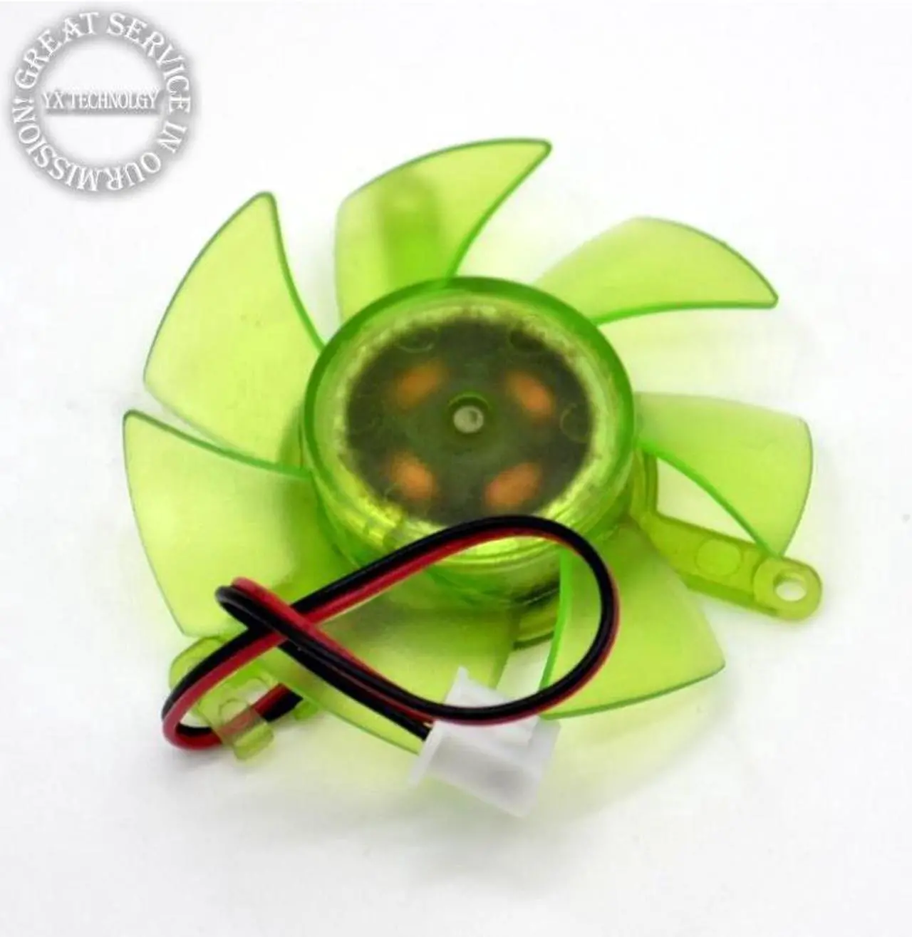 Alt view image 2 of 2 - New  video card fan 12V 0.2A PLD05010S12H   graphics card fan  blade diameter 45mm hole distance 39mm 100pcs\/lot