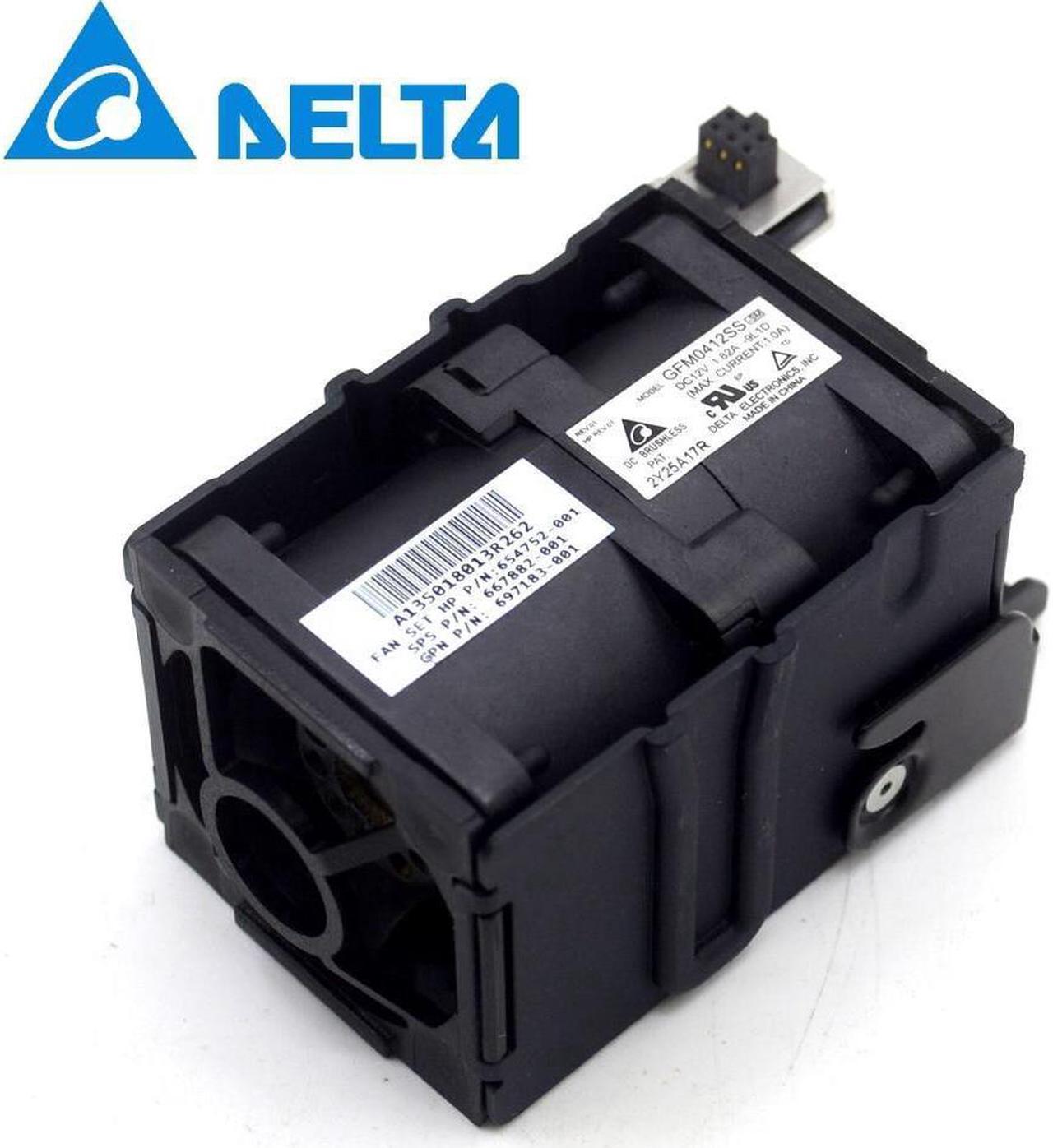 Main image of Cooling Fan for ProLiant DL360P DL360E G8 Fan Module 654752-002 654752-002 667882-001 697183-002 697183-001 GFM0412SS Fan