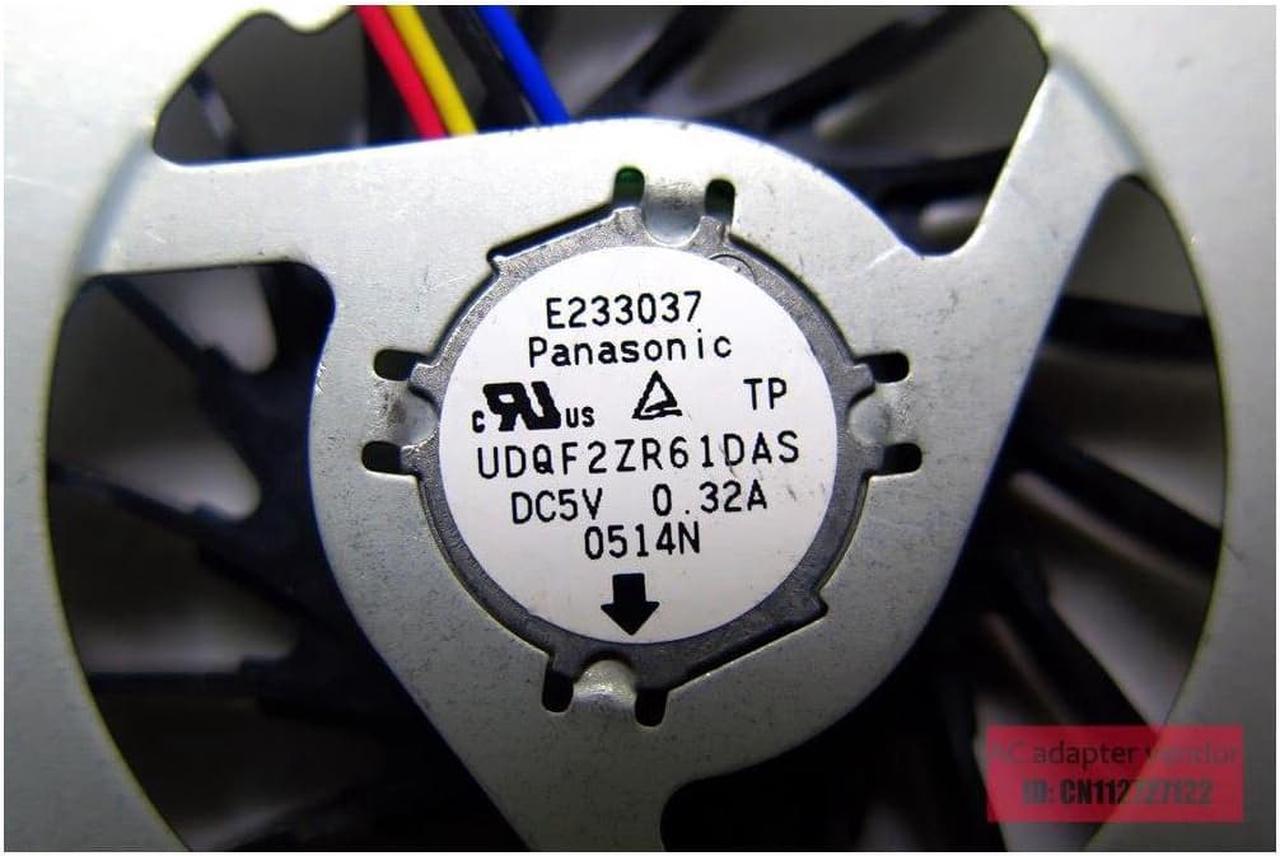 Alt view image 4 of 4 - New  FOR Panasonic UDQF2ZR61DAS 4 line laptop CPU fan