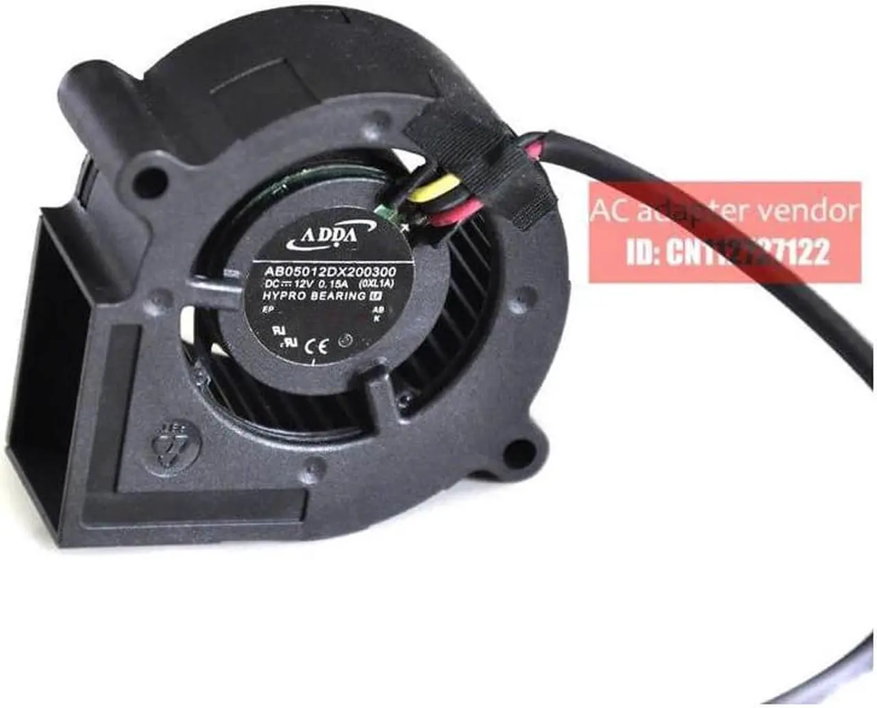 Alt view image 6 of 6 - projector FOR Benq MX711 MX615 D200 5020 fan blower fan 12V 0.15A