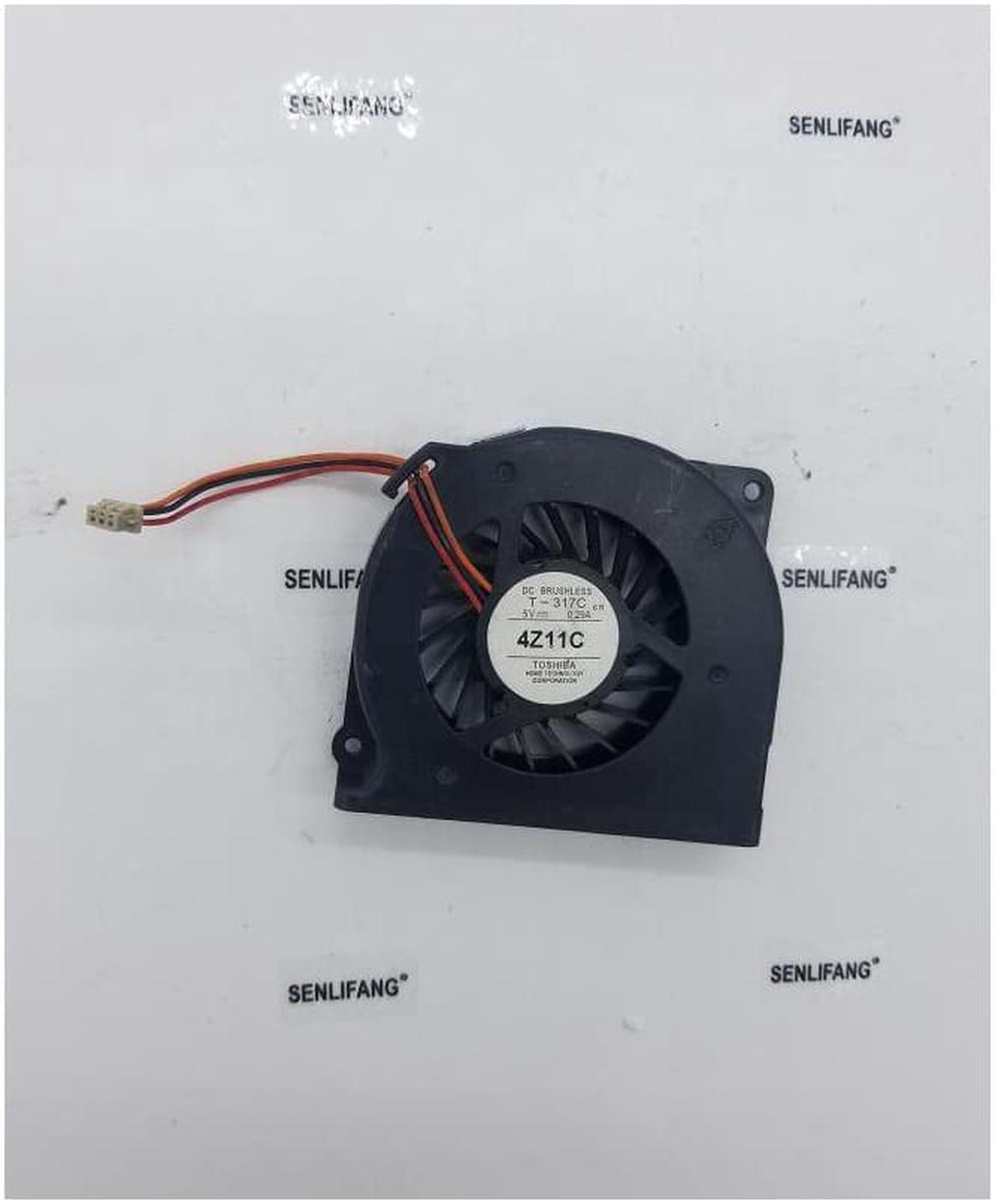 Alt view image 3 of 3 - Original fan for T-317C Toshiba 5v 0.29A laptop CPU fan