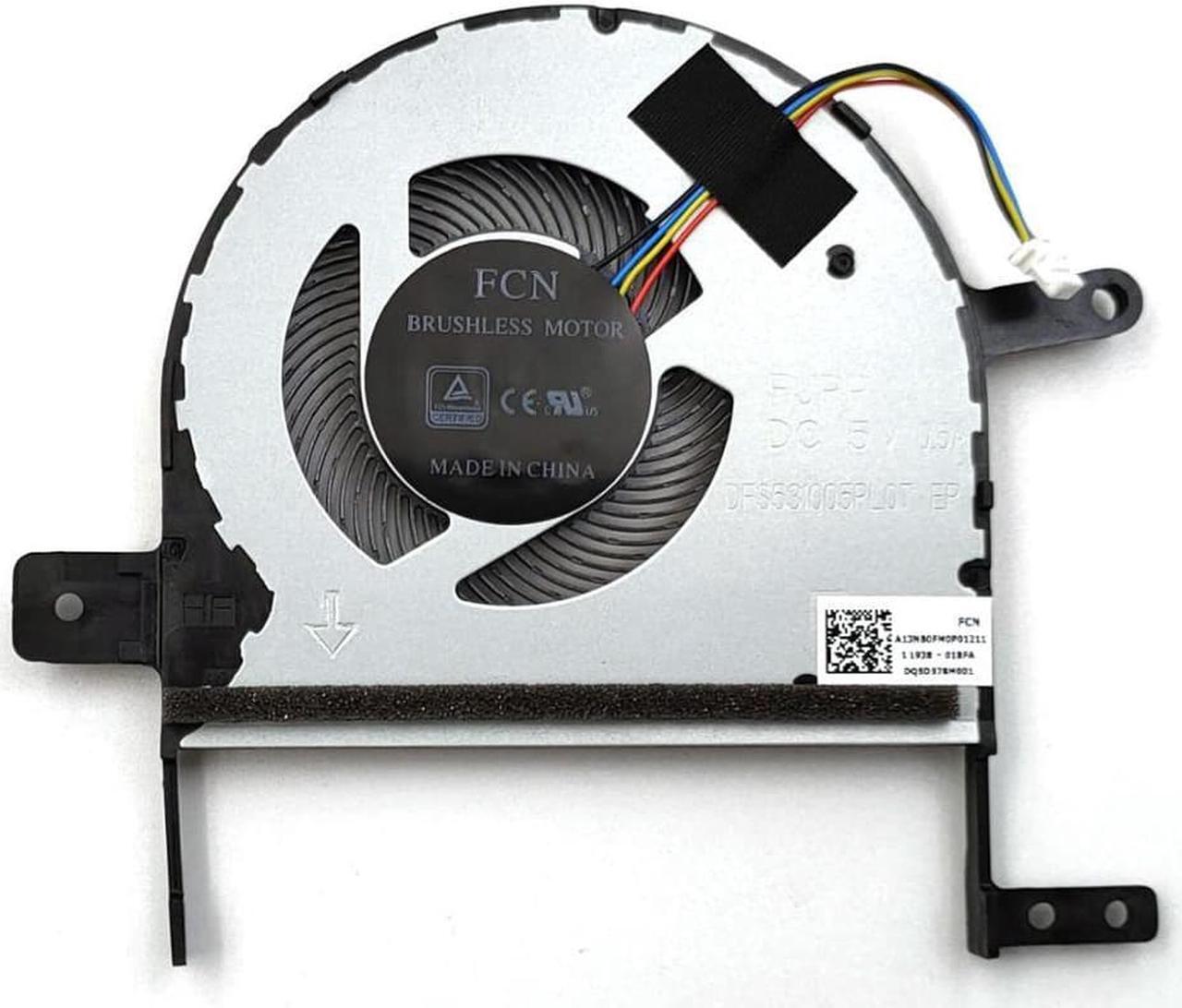 Alt view image 2 of 3 - New For Asus VivoBook S510UN S510UN-DB55 S510UN-EH76 S510UN-MS52 S510UN-NH77 Laptop CPU Cooling Fan