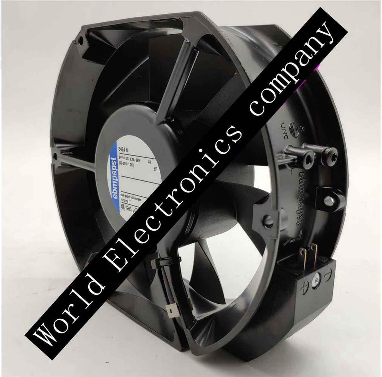Alt view image 4 of 6 - EBMPAPST TYP 6424H 6424HR 17251 24V 1.1A26W Cooling Fan