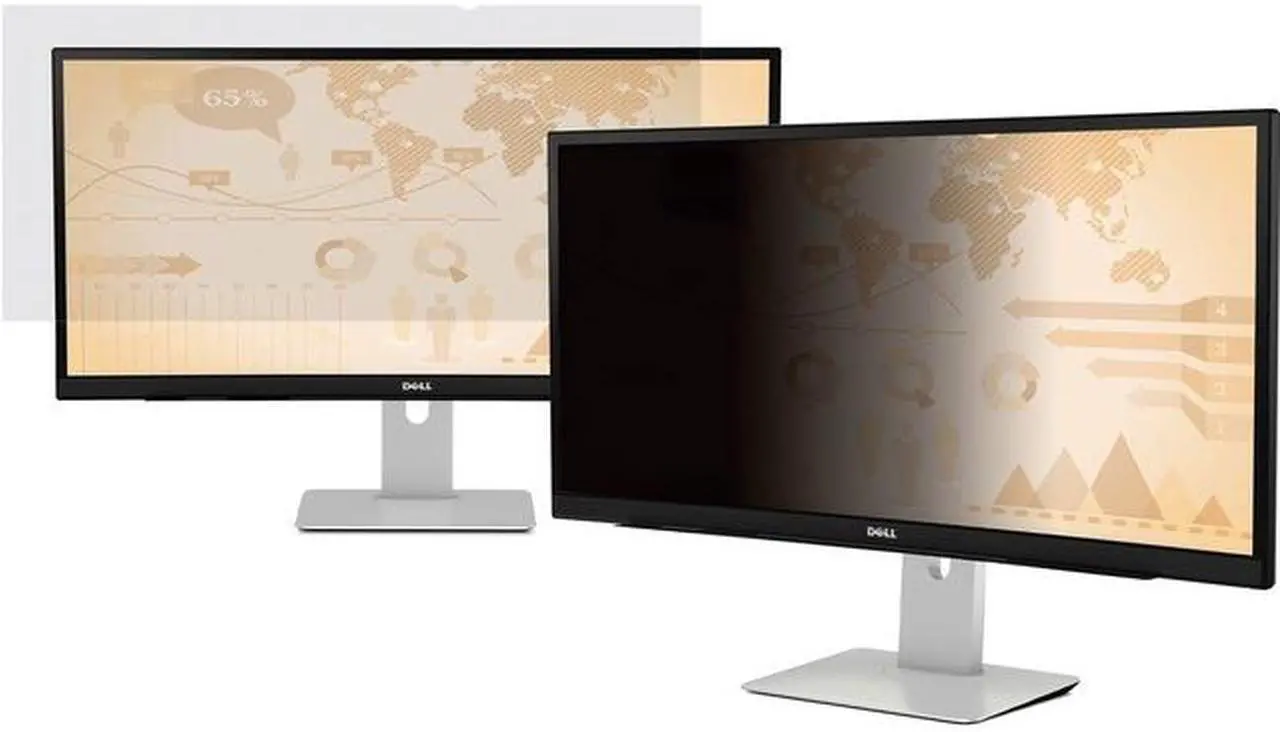 Alt view image 16 of 20 - 3M Frameless Notebook/Monitor Privacy Filters for 34 Widescreen Monitor 21:9