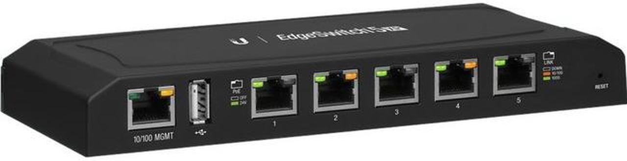Alt view image 16 of 20 - Ubiquiti EdgeSwitch XP 5 Gigabit 24V PoE Ethernet Switch - ES-5XP