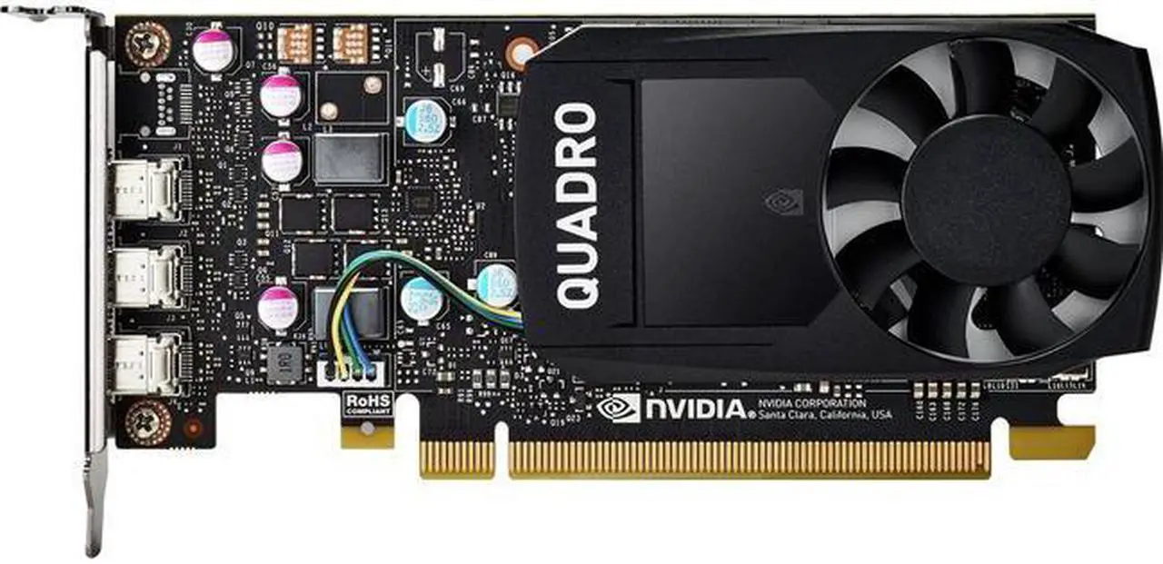 Alt view image 2 of 2 - HP Quadro P400 Graphic Card