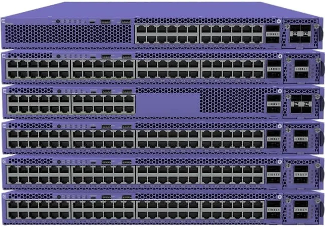 Alt view image 2 of 3 - Extreme Networks - X465-24MU-B1 - Extreme Networks ExtremeSwitching X465-24MU Ethernet Switch - 24 Ports - Manageable -