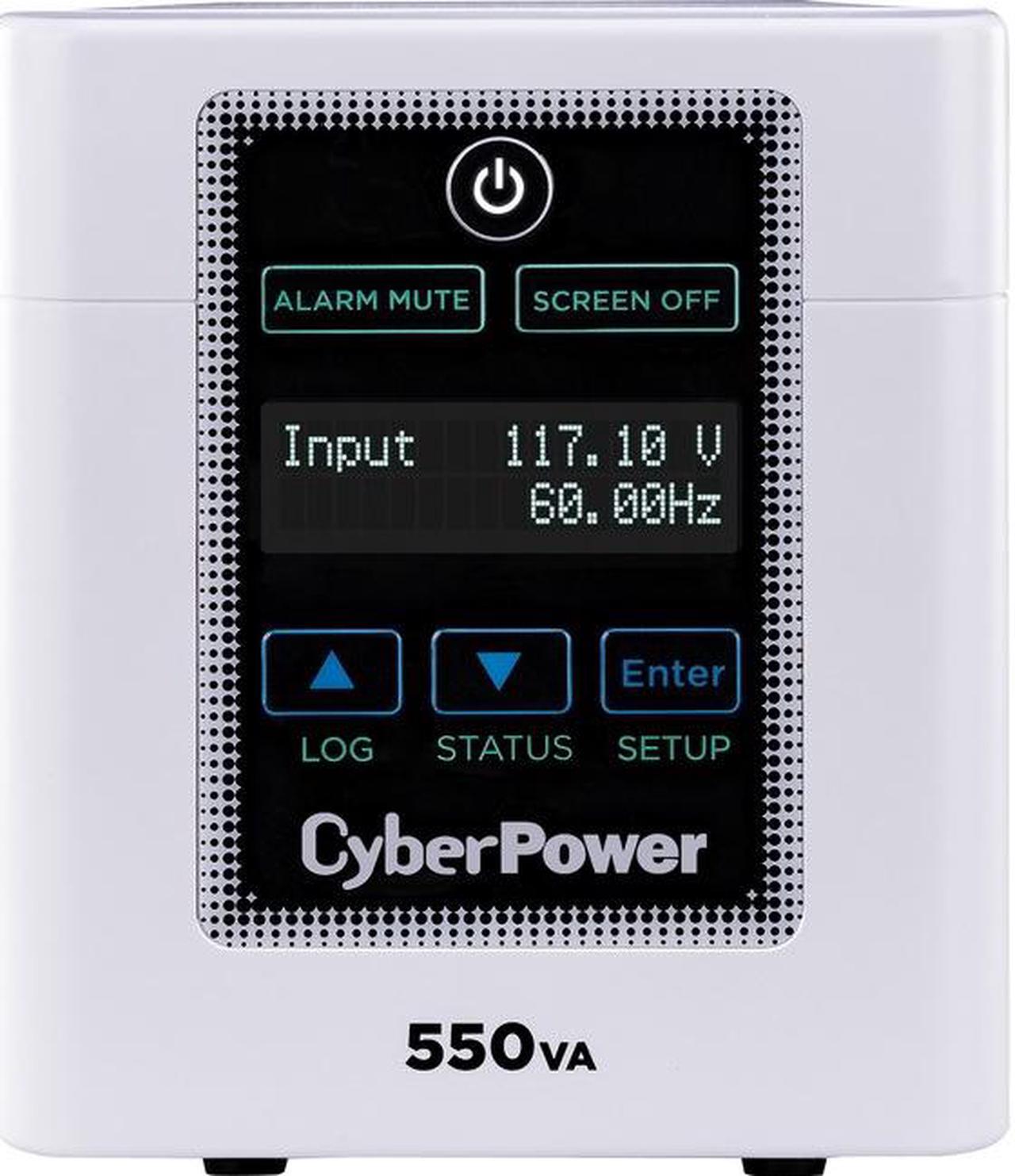 Alt view image 3 of 5 - CyberPower M550L 550 VA 440 Watts 4 Outlets Medical Grade UPS
