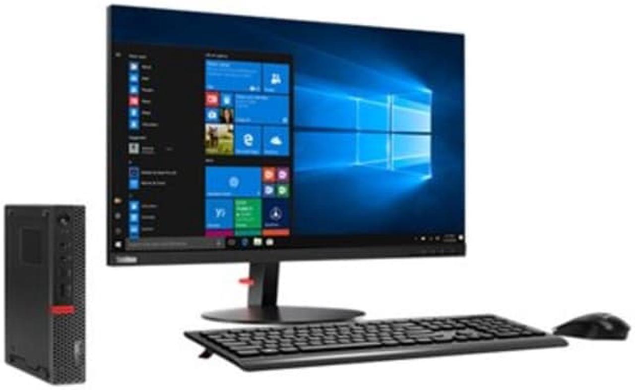 Alt view image 12 of 17 - Lenovo ThinkCentre M920q Tiny Desktop Computer i5-9500T 8GB 256GB SSD Win10 Pro
