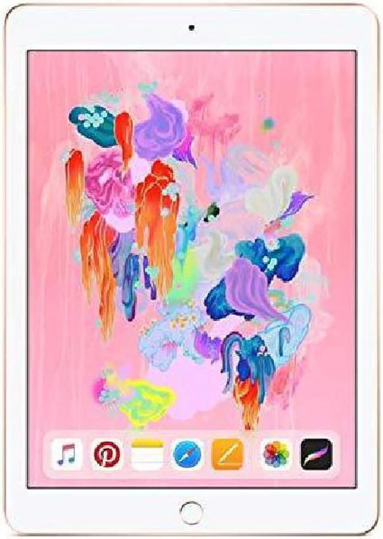 Alt view image 12 of 19 - Apple iPad 2018 9.7" Tablet (6th Generation, 128GB, Wi-Fi Only, Gold)