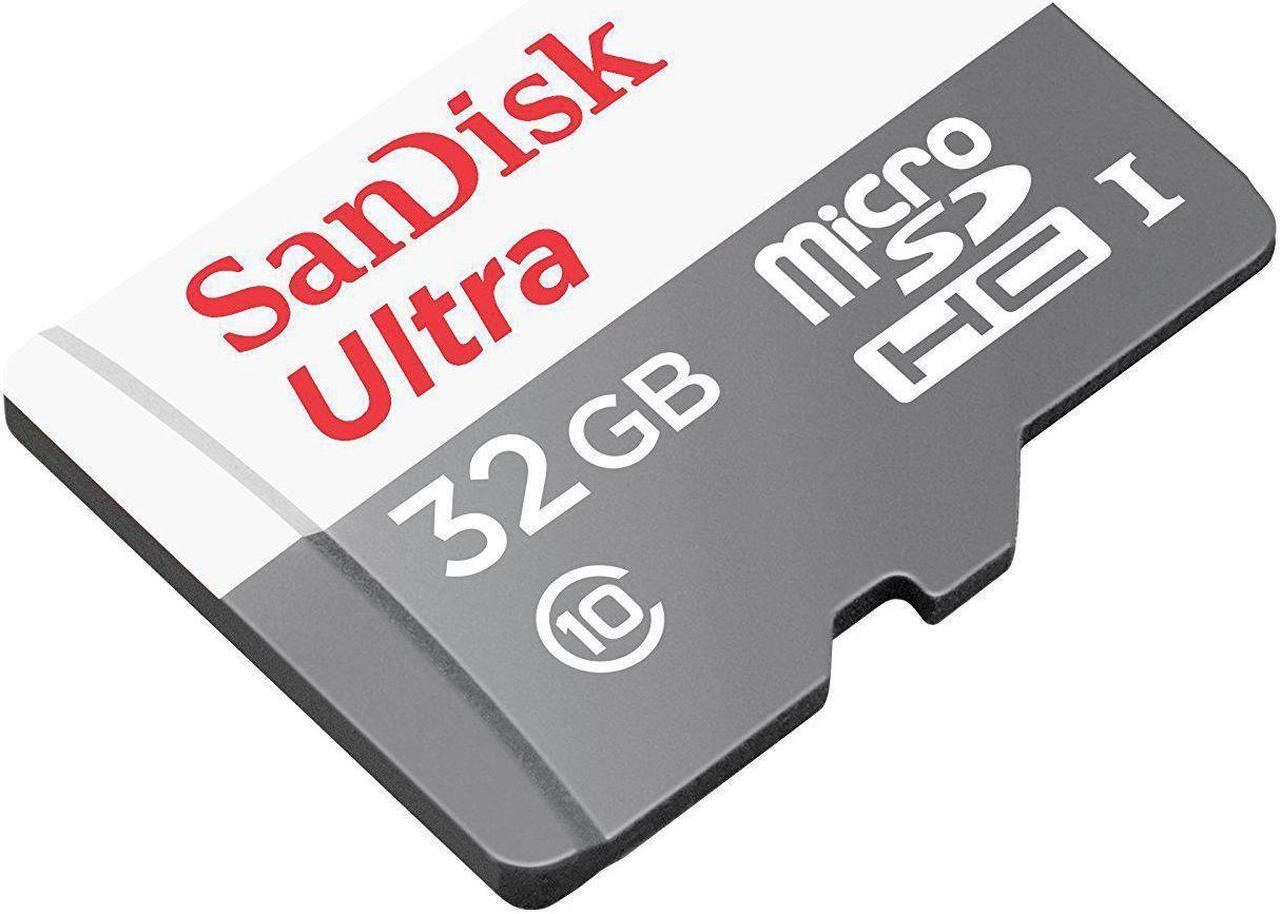Alt view image 8 of 15 - 32GB SanDisk Ultra microSDHC TF UHS-1 C10 Memory Card
