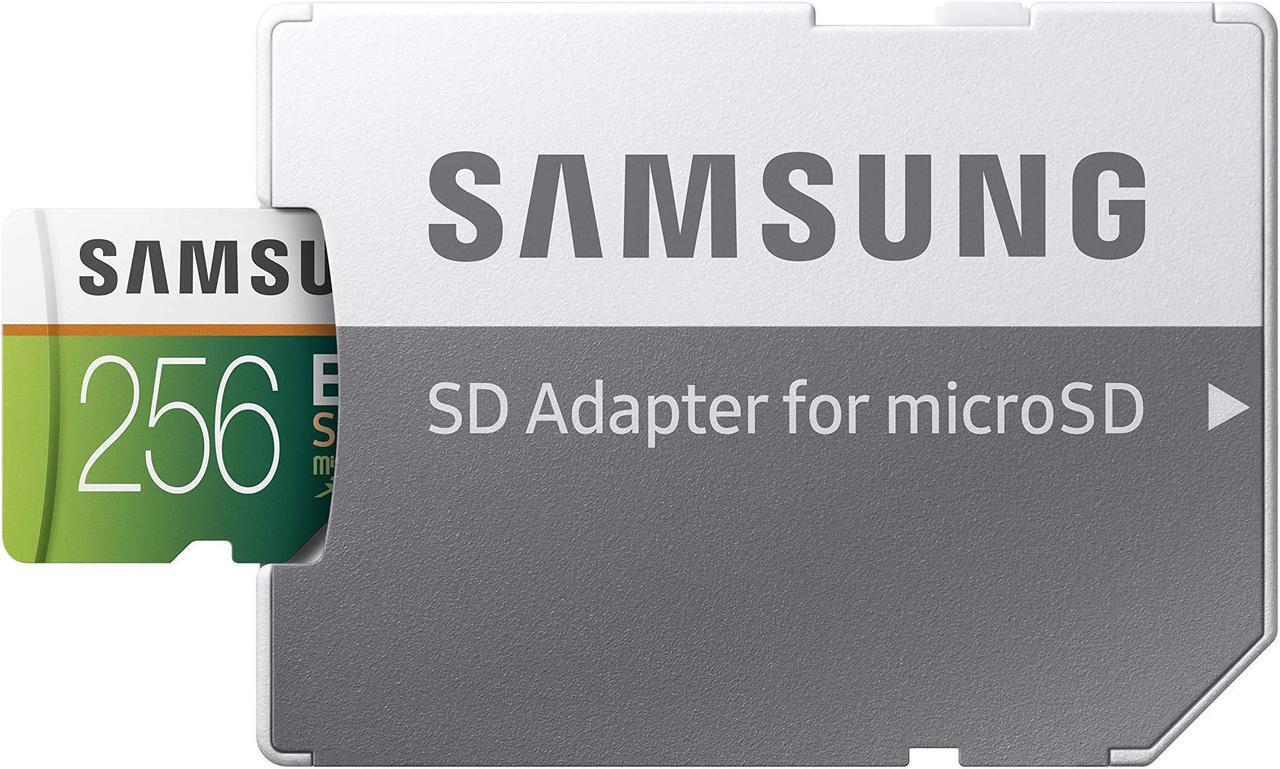 Alt view image 6 of 17 - Samsung 256GB 100MB/s (U3) MicroSDXC EVO Select Memory Card with Adapter (MB-ME256GA/AM)