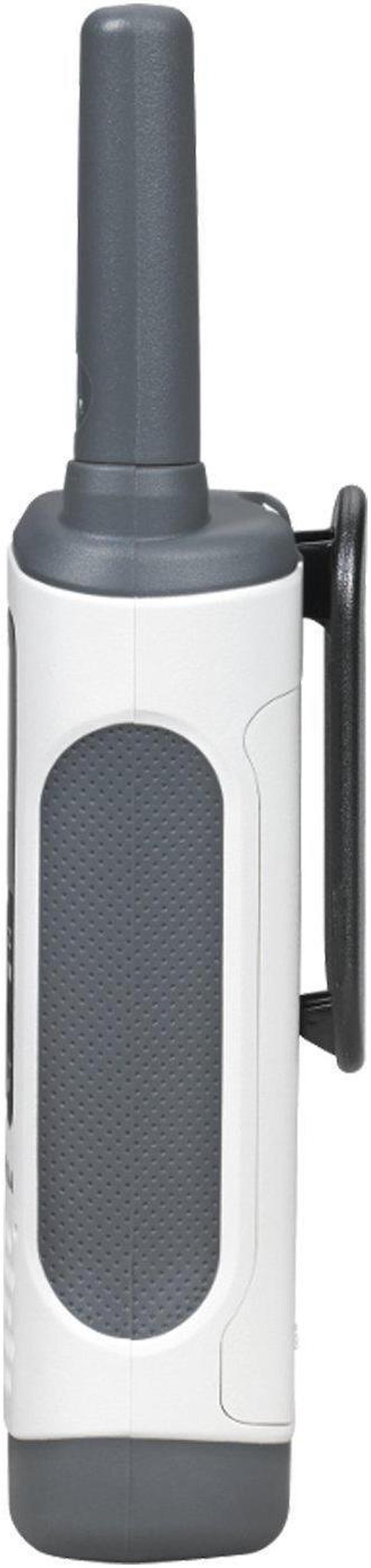 Alt view image 10 of 20 - Motorola T260 Two-Way Radio - 37KM Model + NOAA Rechargeable  (Dual Pack)