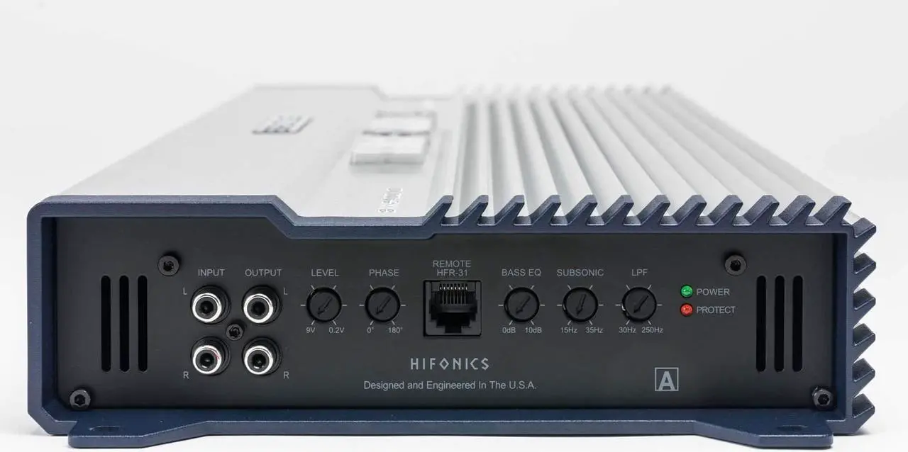Alt view image 10 of 15 - Hifonics BXX2400.1D Brutus Class D Mono Subwoofer Amplifier
