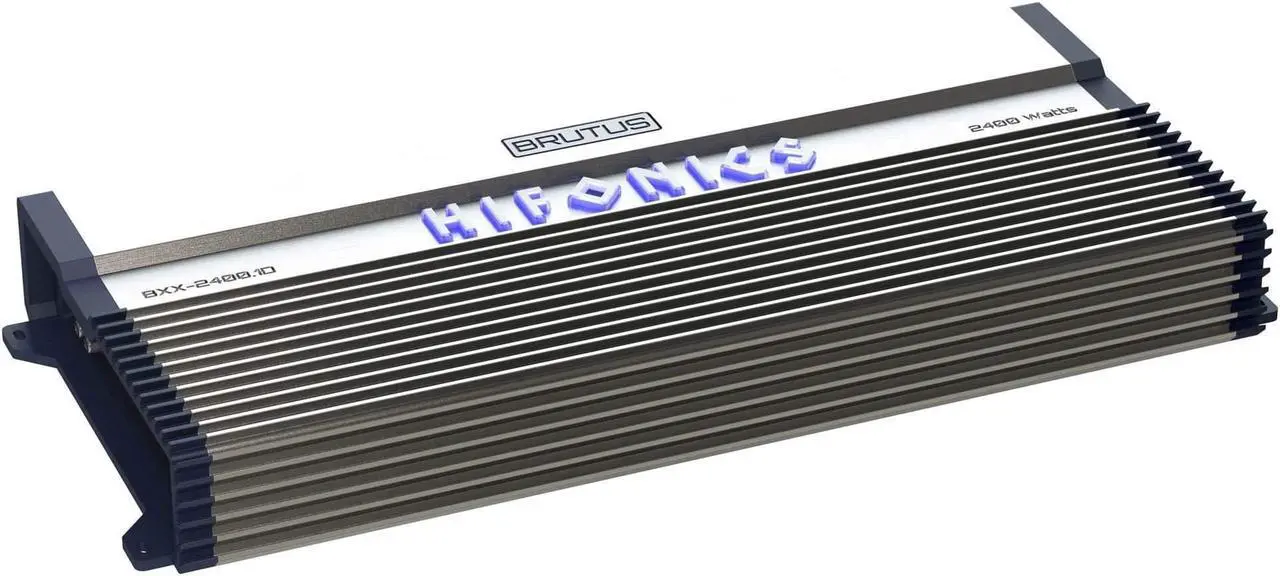 Alt view image 9 of 15 - Hifonics BXX2400.1D Brutus Class D Mono Subwoofer Amplifier
