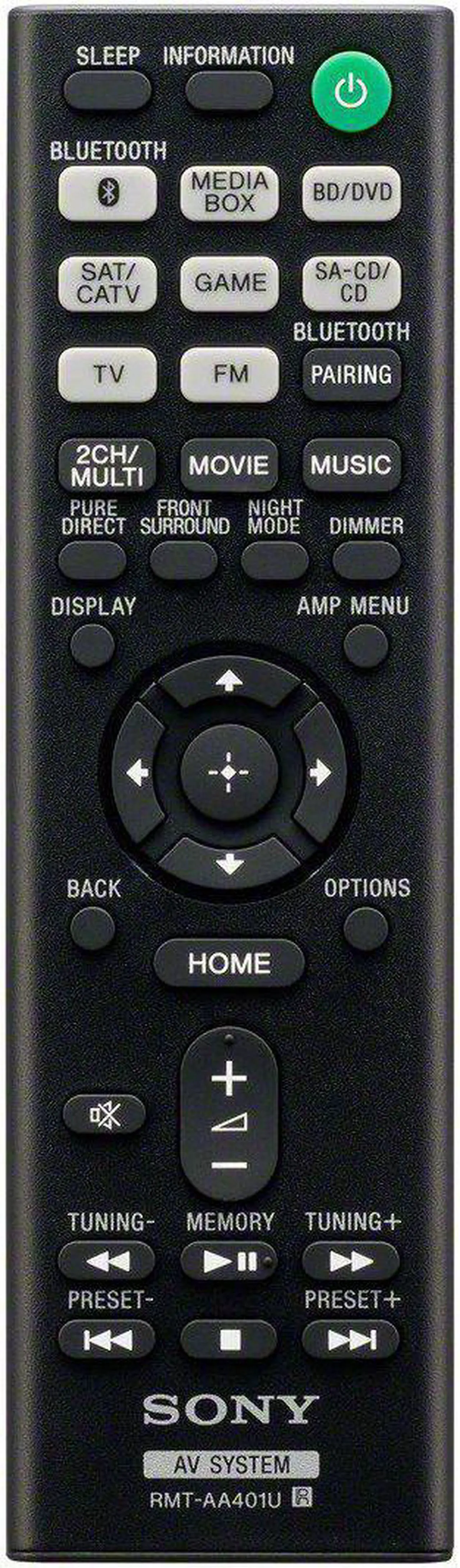 Alt view image 14 of 20 - Sony STRDH590 5.2 Channel Surround Sound Home Theater Receiver: 4K HDR AV Receiver with Bluetooth,Black