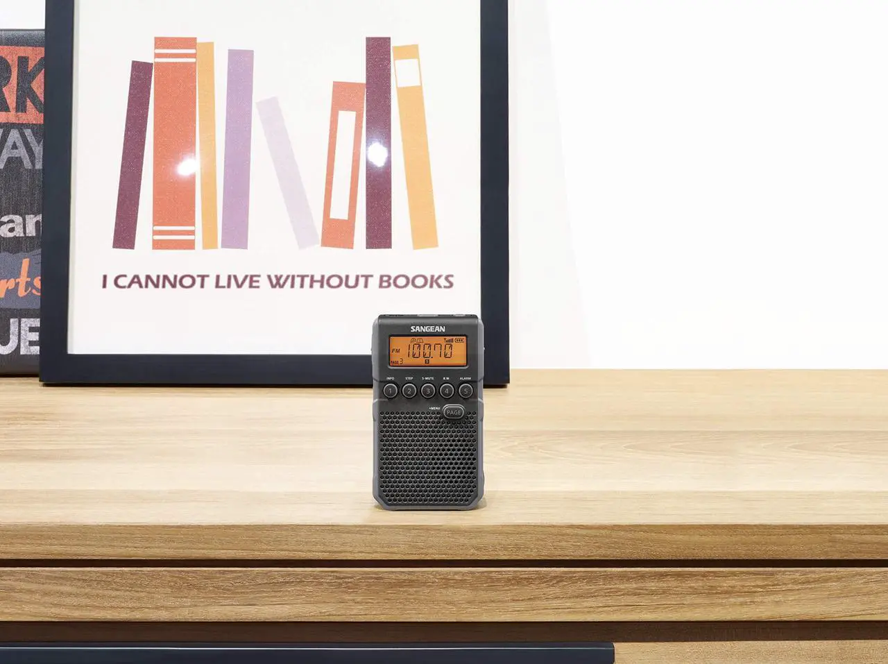 Alt view image 7 of 19 - Sangean DT-800BK AM/FM Weather Alert Pocket Radio (Black)