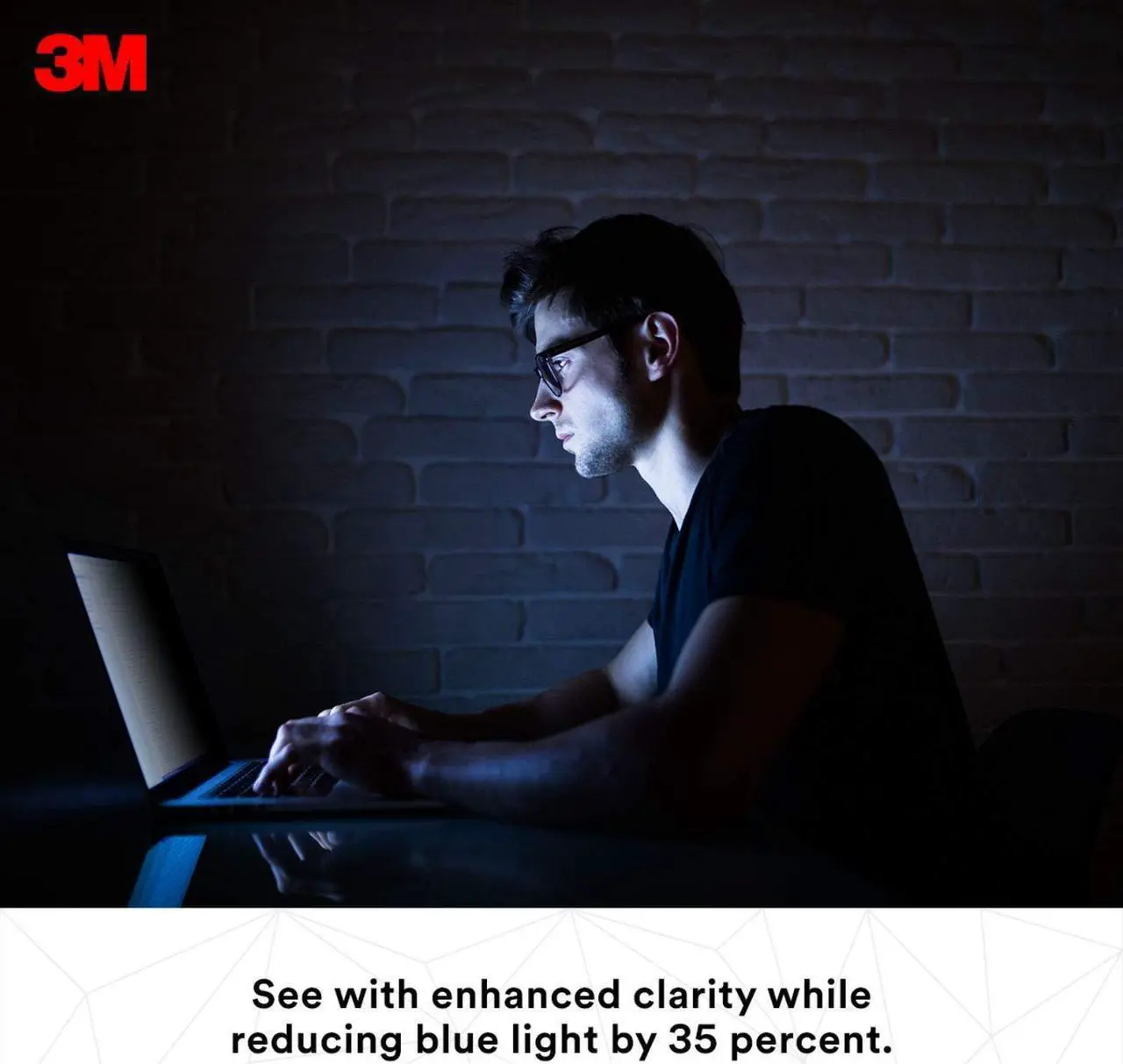 Alt view image 6 of 20 - 3M Frameless Notebook/Monitor Privacy Filters for 34 Widescreen Monitor 21:9