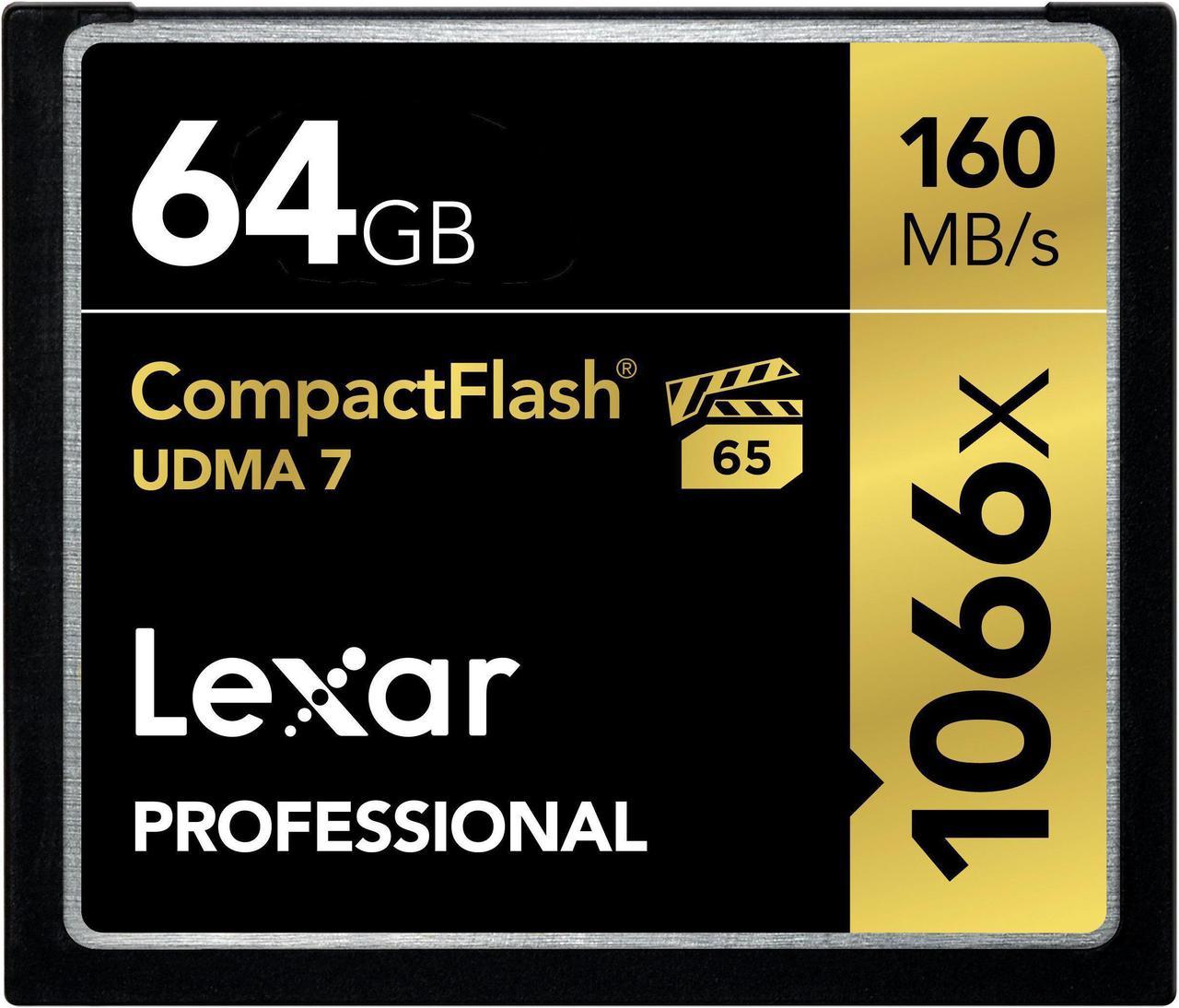 Lexar Professional 64 GB CompactFlash (CF) Card