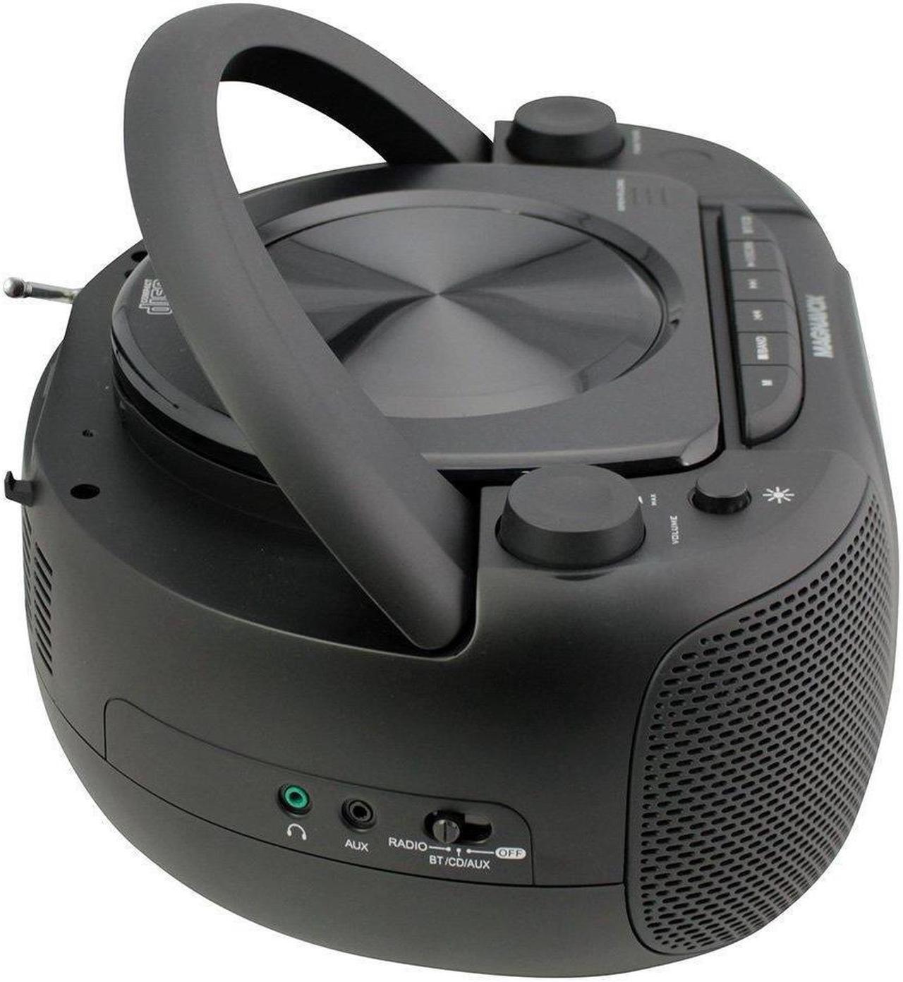 Alt view image 7 of 7 - MAGNAVOX PTMV6972 CD Boombox with Digital PLL AM/FM Stereo Radio and Bluetooth MD6972