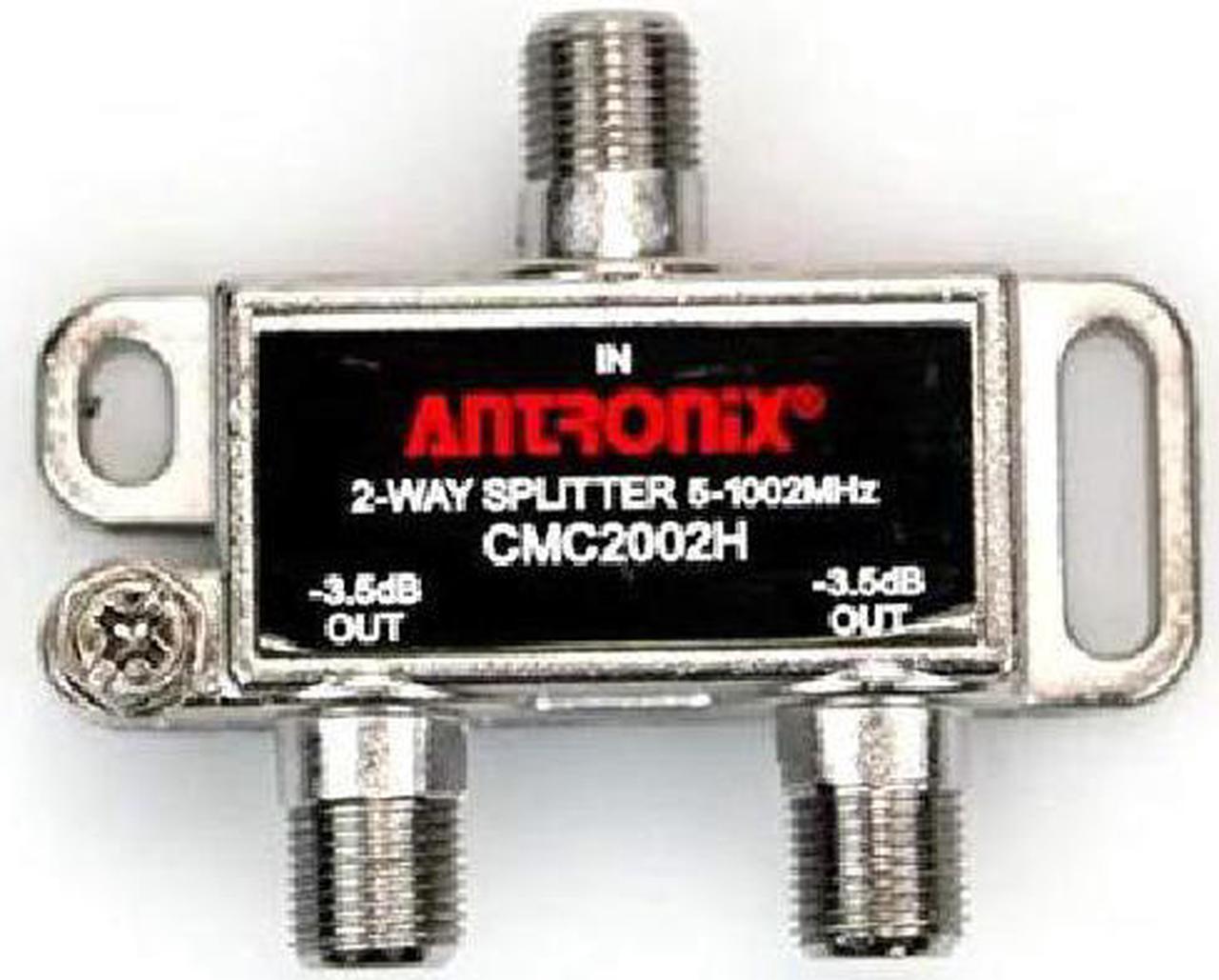 Cable Modem&MOCA Coaxial 2-Way Splitter For Bidirectional RG6/RG59 Communication