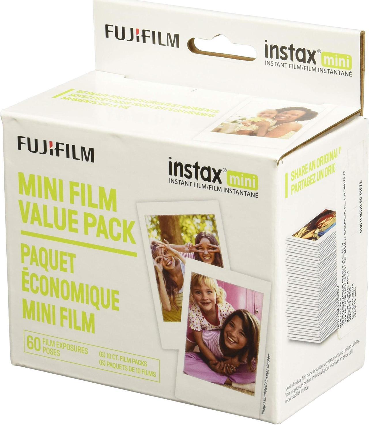 Alt view image 8 of 17 - FUJIFILM - FILM 600016111 INSTAX MINI FILM VALUE PK 60CT