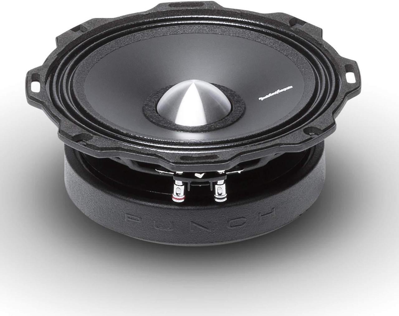 Alt view image 8 of 20 - Rockford Fosgate PPS4-6 6.5" 200W 4-Ohm Impedance Mid-Range Car Speaker (Single)