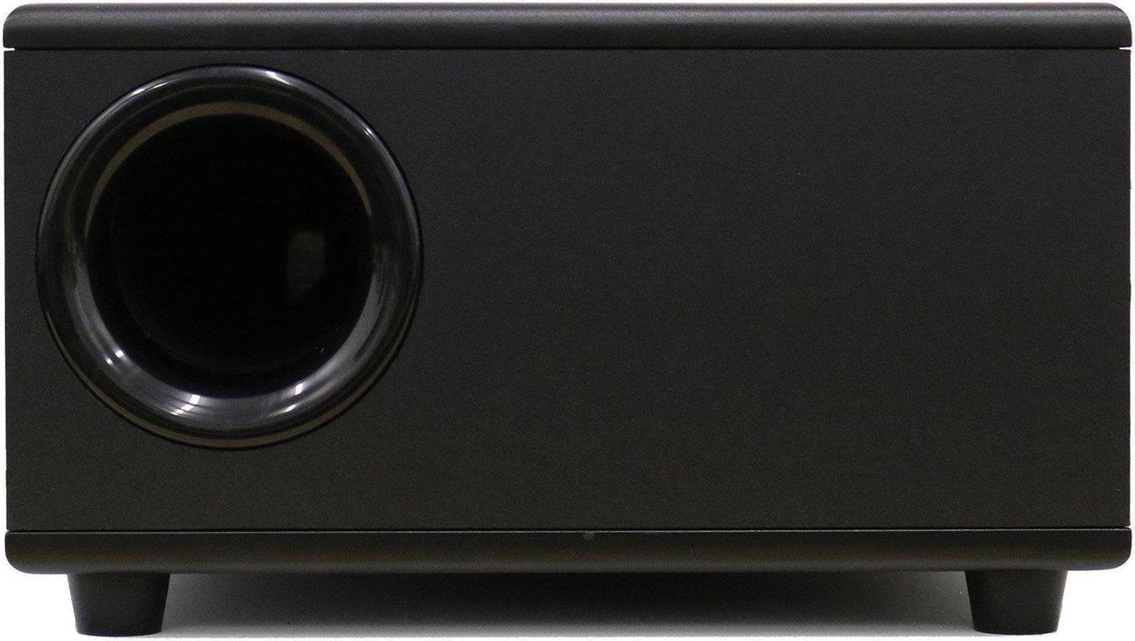 Alt view image 3 of 13 - Earthquake Sound CP8 Couch Potato Slim 8-Inch Subwoofer (Black Laminate, Single)