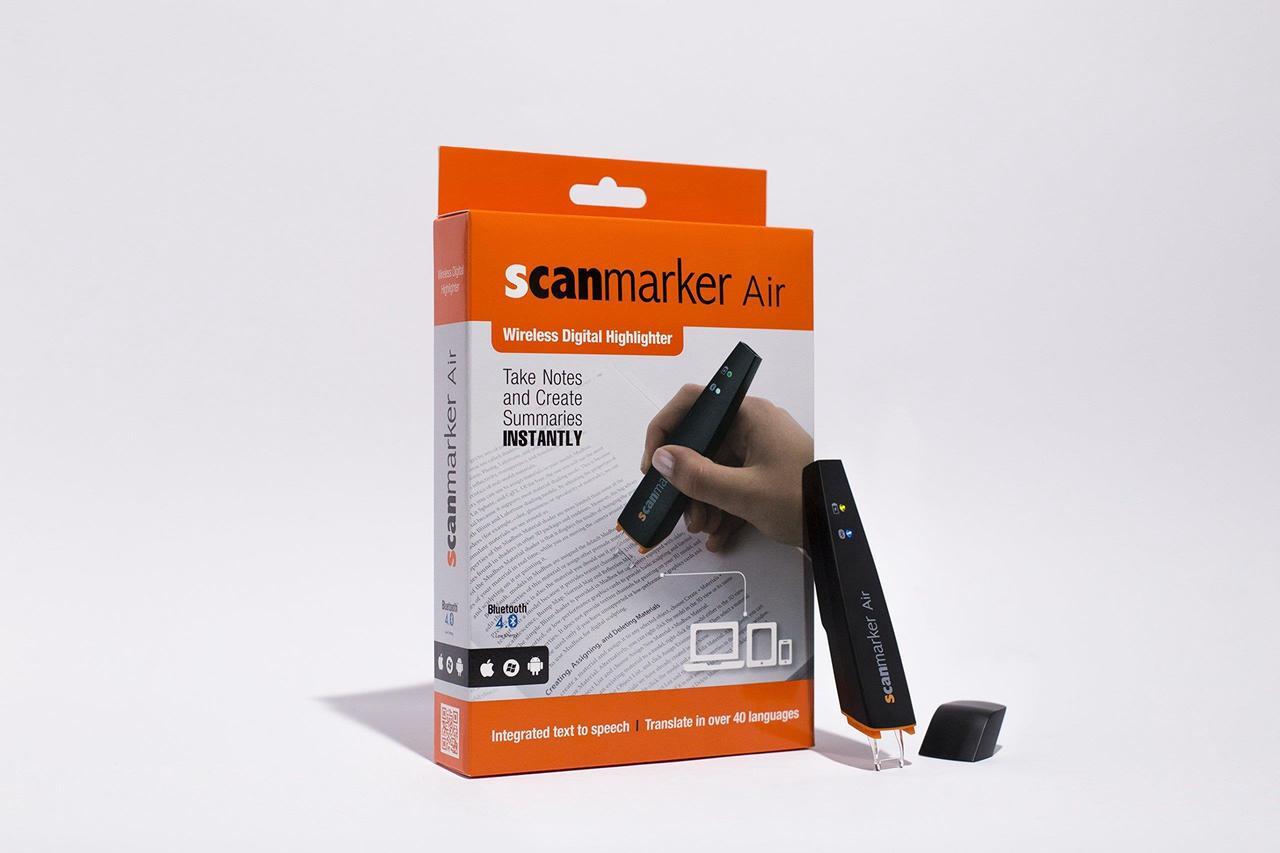 Alt view image 7 of 13 - Scanmarker Air Pen Scanner - OCR Digital Highlighter and Reading Pen - Wireless (Mac Win iOS Android)