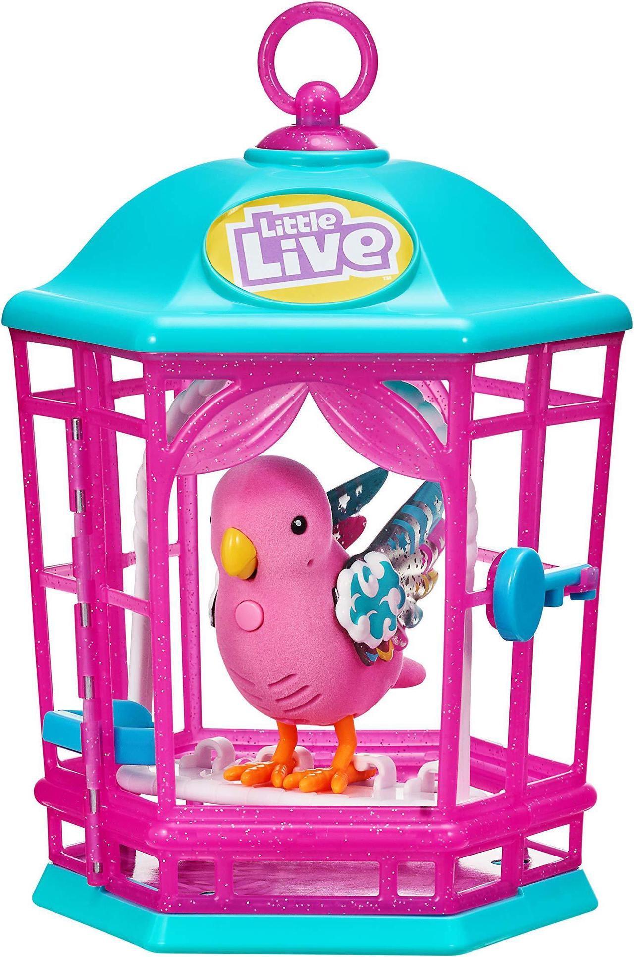 Alt view image 3 of 14 - little live pets bird with cagerainbow glow childrens toy