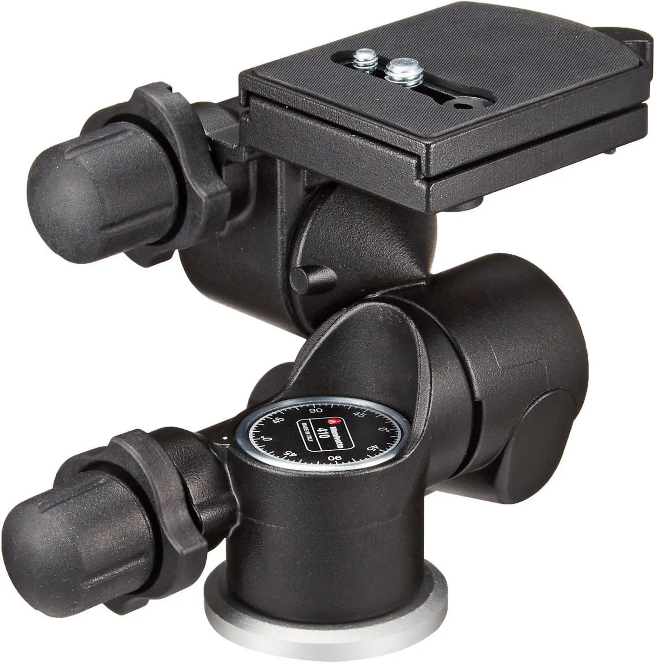 Alt view image 12 of 20 - Manfrotto 410 Junior Geared Head w/RC4 Plate 410