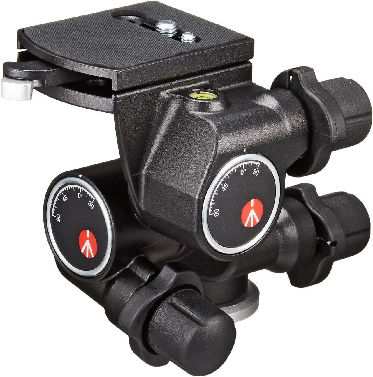 Alt view image 11 of 20 - Manfrotto 410 Junior Geared Head w/RC4 Plate 410