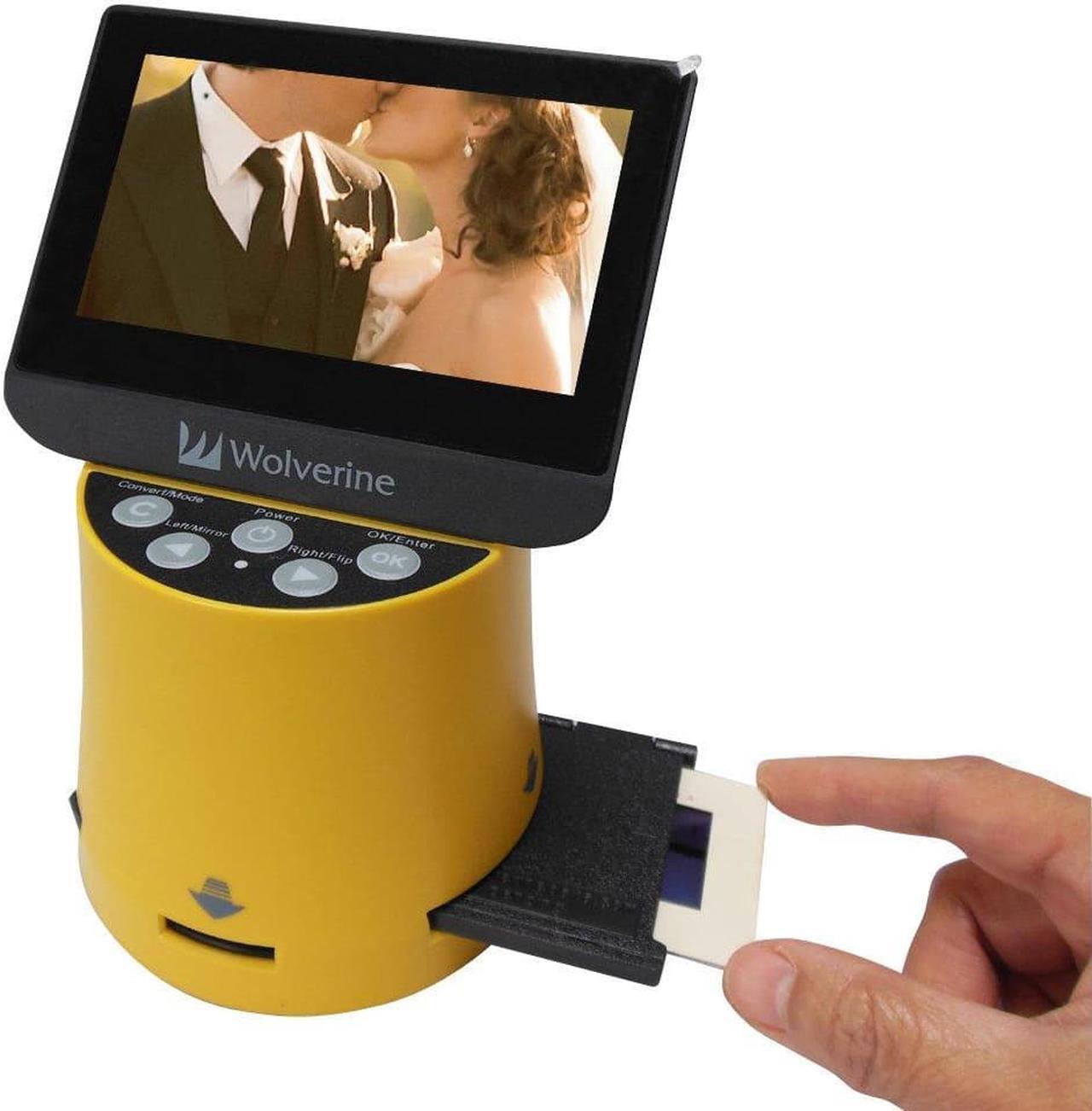 Alt view image 7 of 17 - Wolverine Data 8-in-1 HD Film to Digital Converter w/4.3" LCD Screen & HDMI