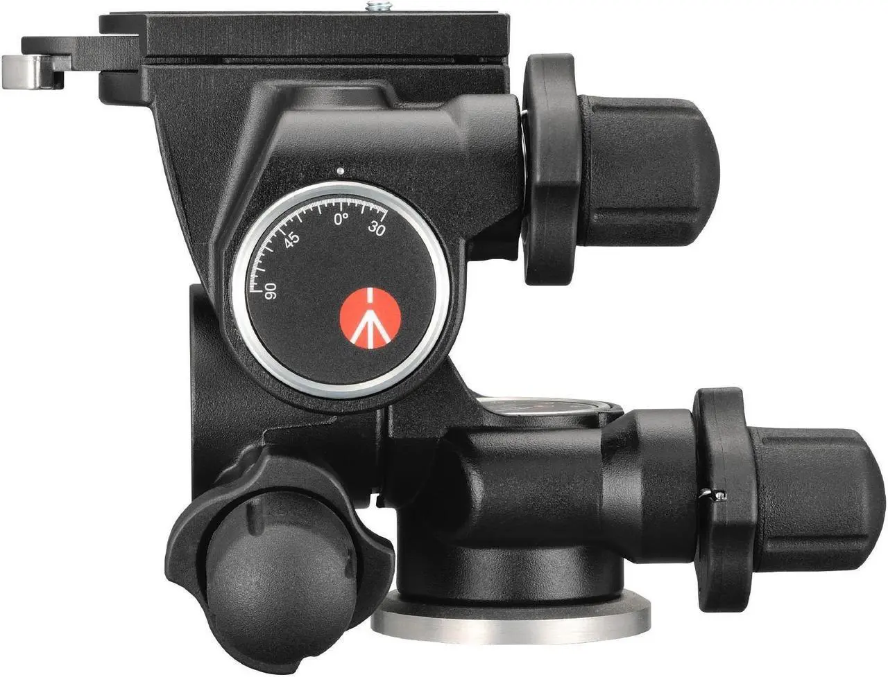 Alt view image 13 of 20 - Manfrotto 410 Junior Geared Head w/RC4 Plate 410