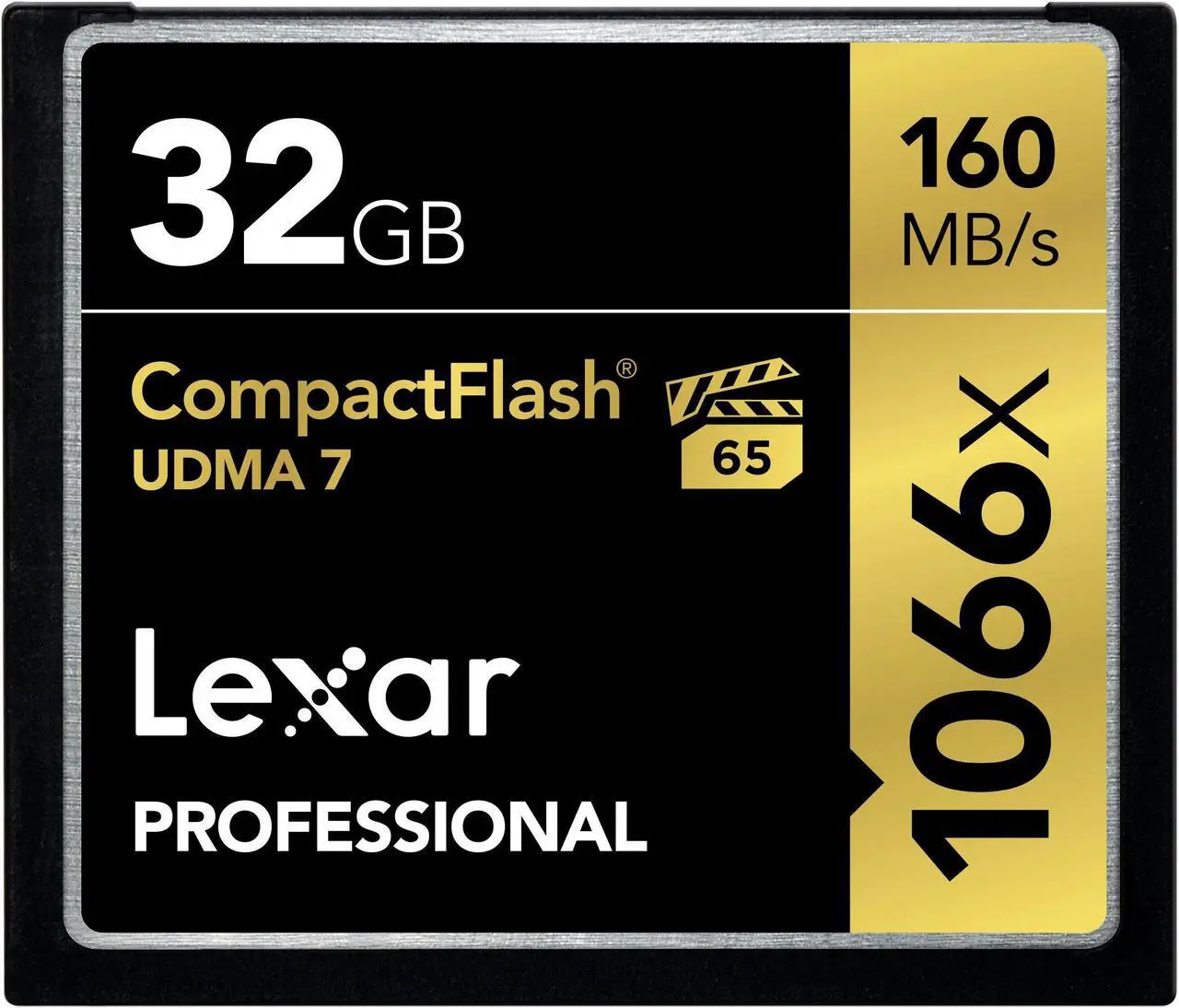 Alt view image 12 of 20 - Lexar Professional 32 GB CompactFlash (CF) Card