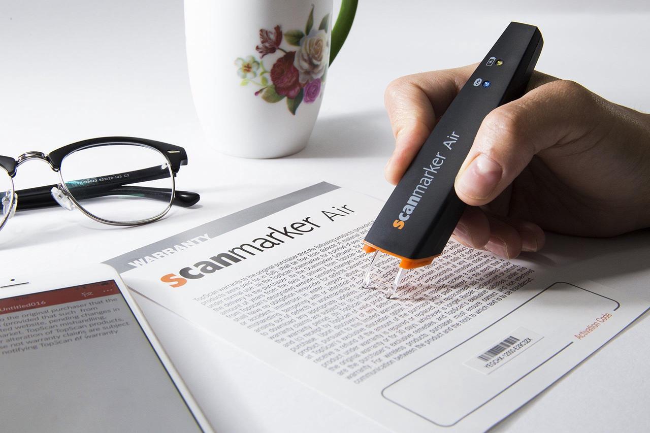Alt view image 8 of 13 - Scanmarker Air Pen Scanner - OCR Digital Highlighter and Reading Pen - Wireless (Mac Win iOS Android)