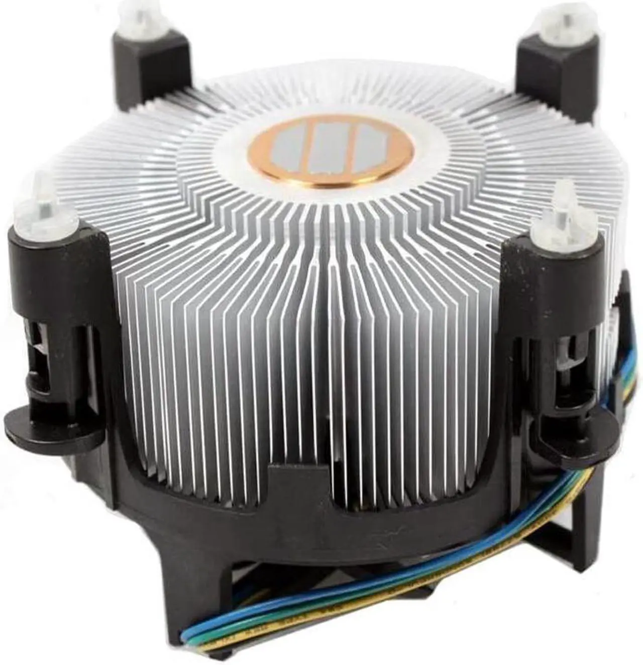 Alt view image 2 of 3 - original intel lga 1366 cpu copper core 4pin fan heatsink cooler cooling i7 965 970 975 980 980x 990 990x