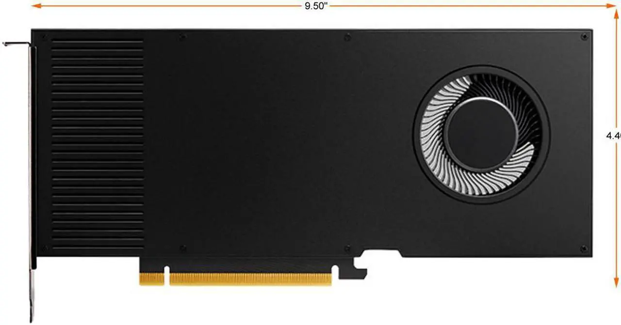 Alt view image 2 of 7 - NVIDIA RTX A4000 16GB PCI Express 4.0 x16 Video Card VCNRTXA4000-PB (NEW IN BOX)