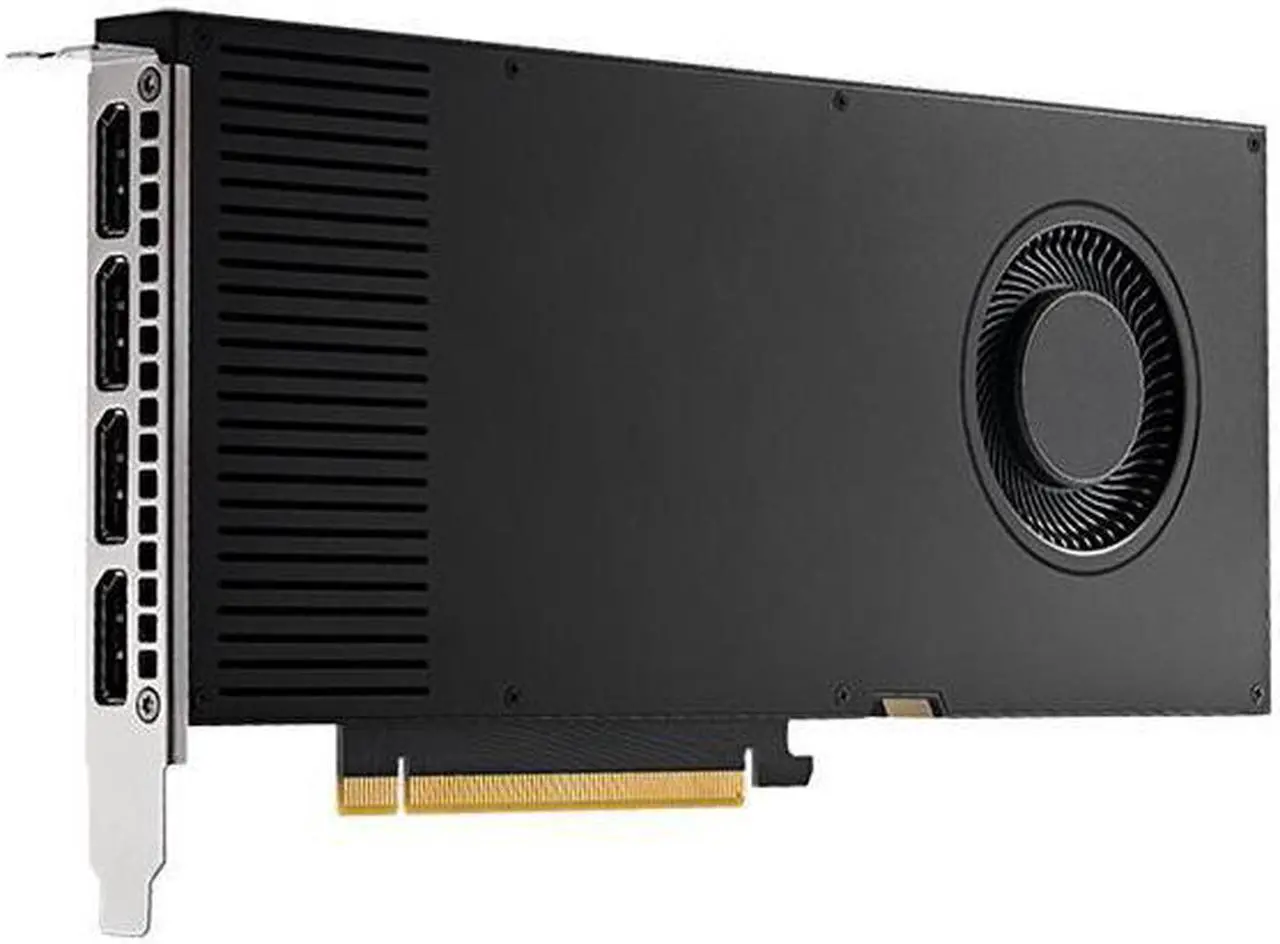 Alt view image 3 of 7 - NVIDIA RTX A4000 16GB PCI Express 4.0 x16 Video Card VCNRTXA4000-PB (NEW IN BOX)